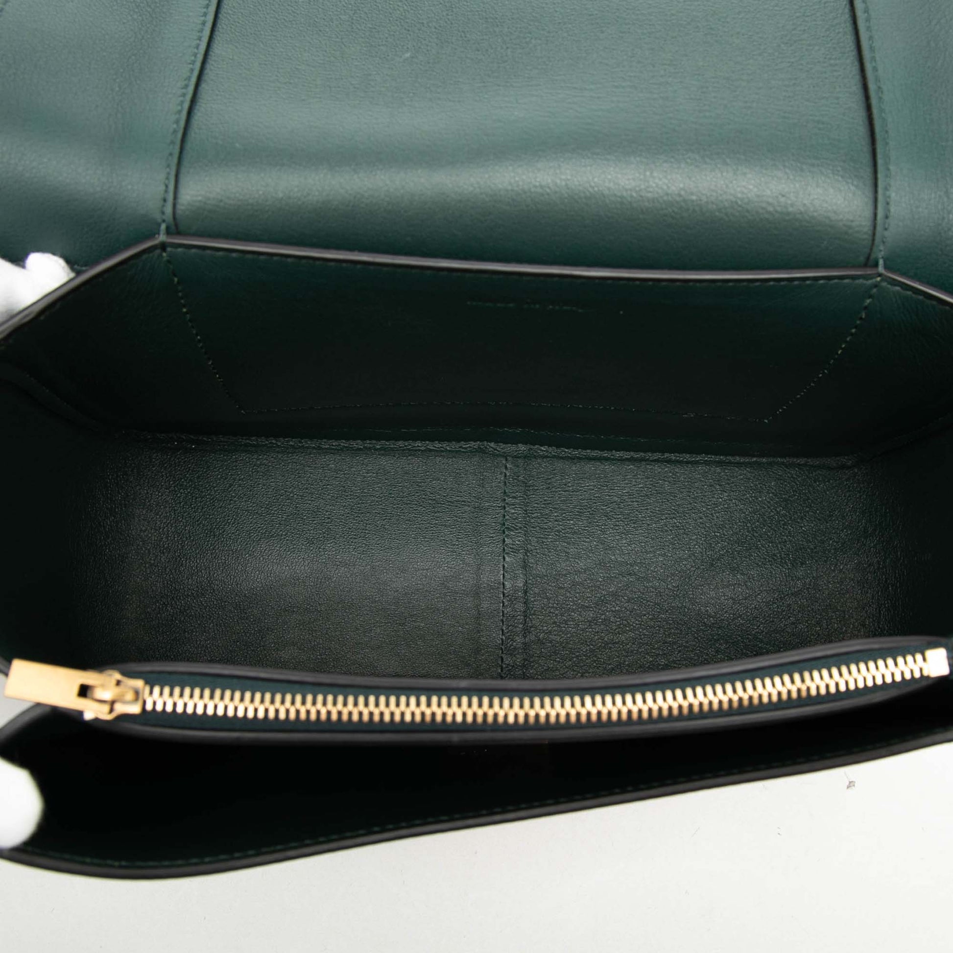 Celine Medium Shiny Smooth Calfskin Frame Shoulder Bag