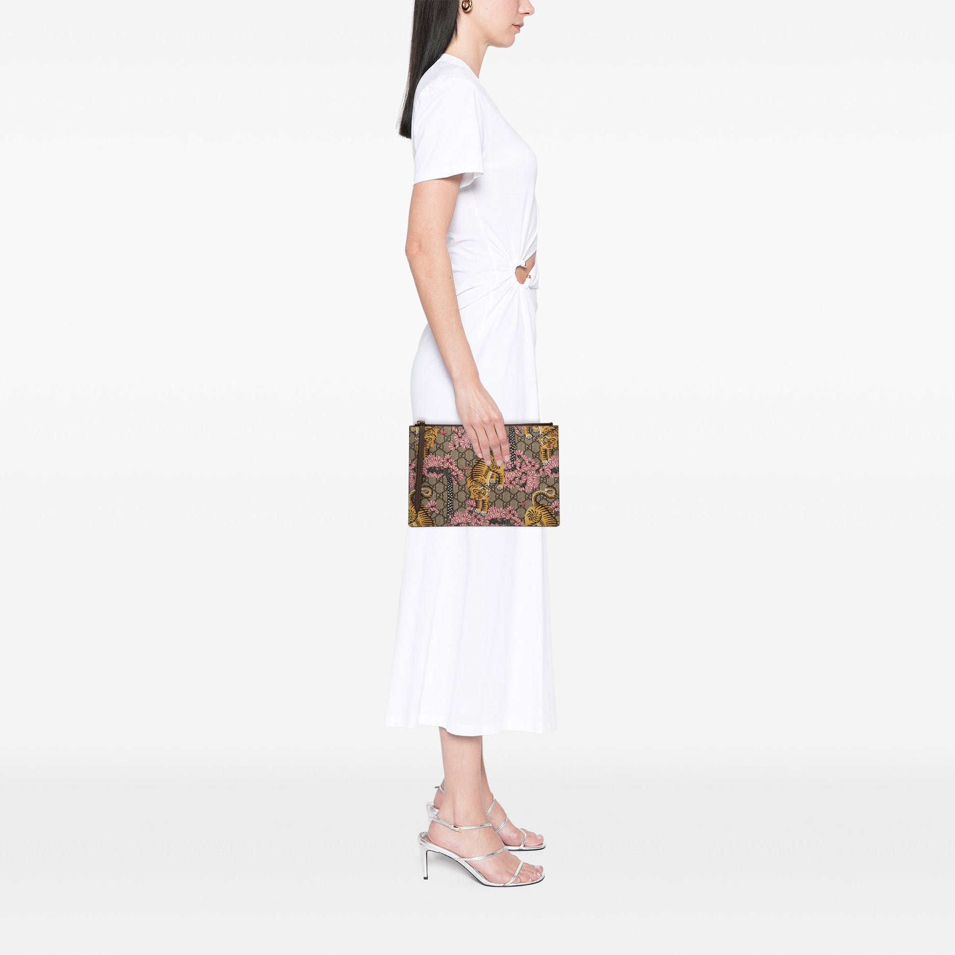 Gucci GG Supreme Bengal Clutch