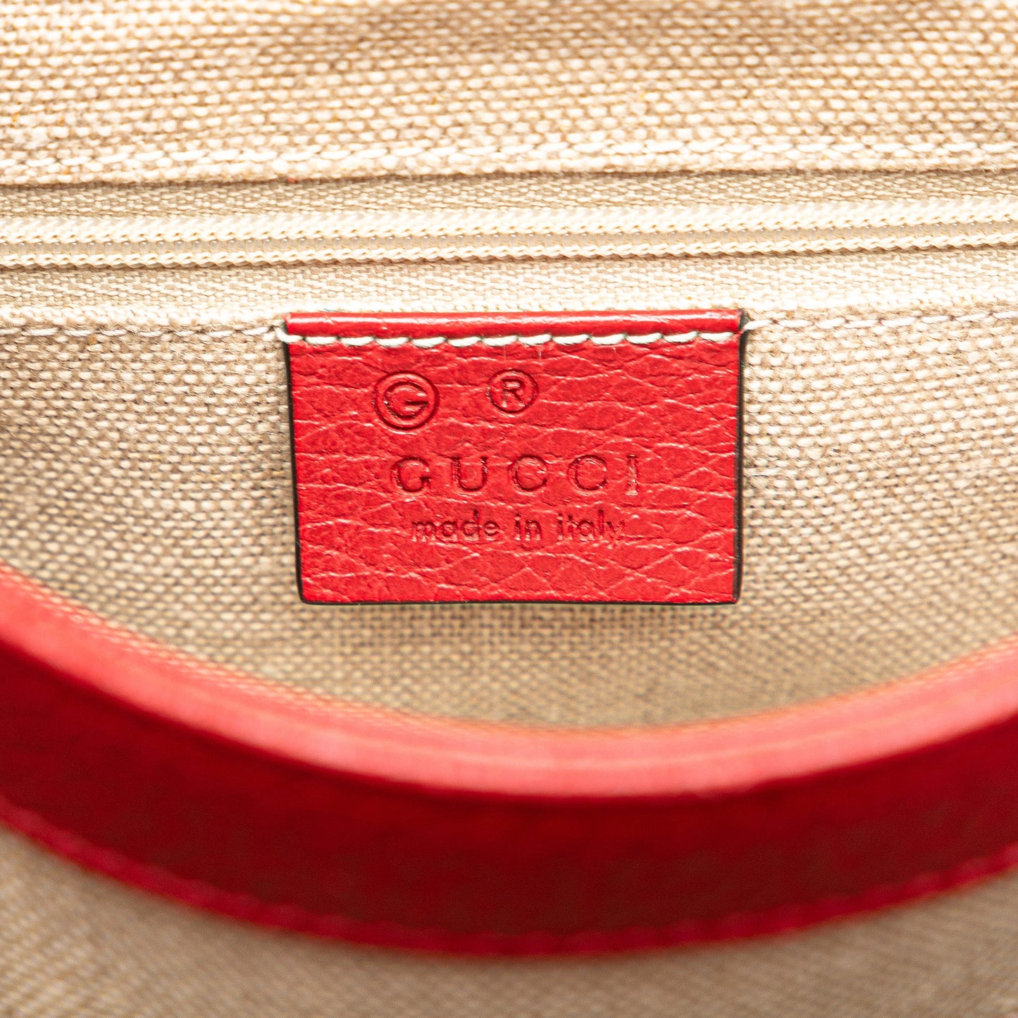 Gucci Small Dollar Calf Interlocking G Satchel