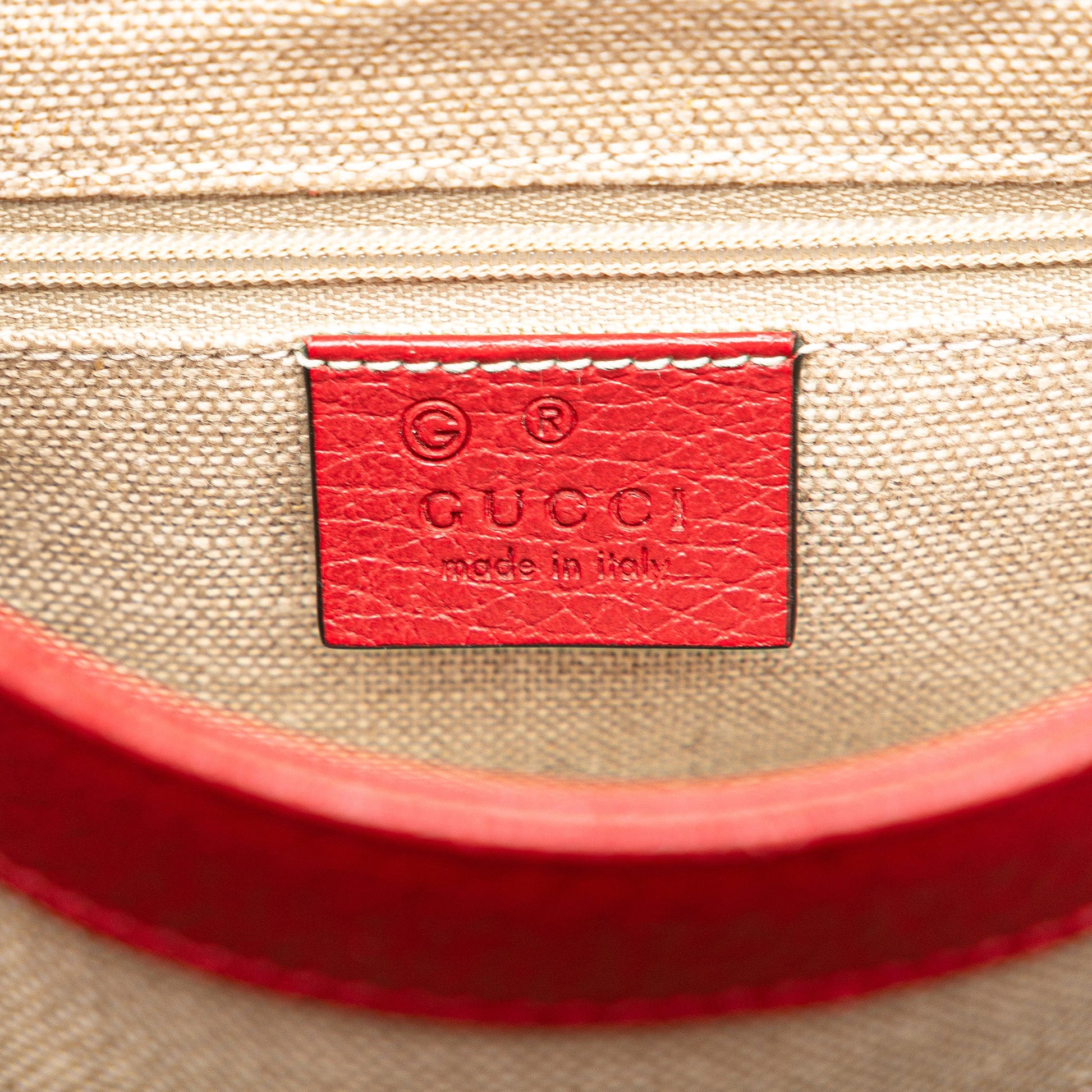 Gucci Small Dollar Calf Interlocking G Satchel