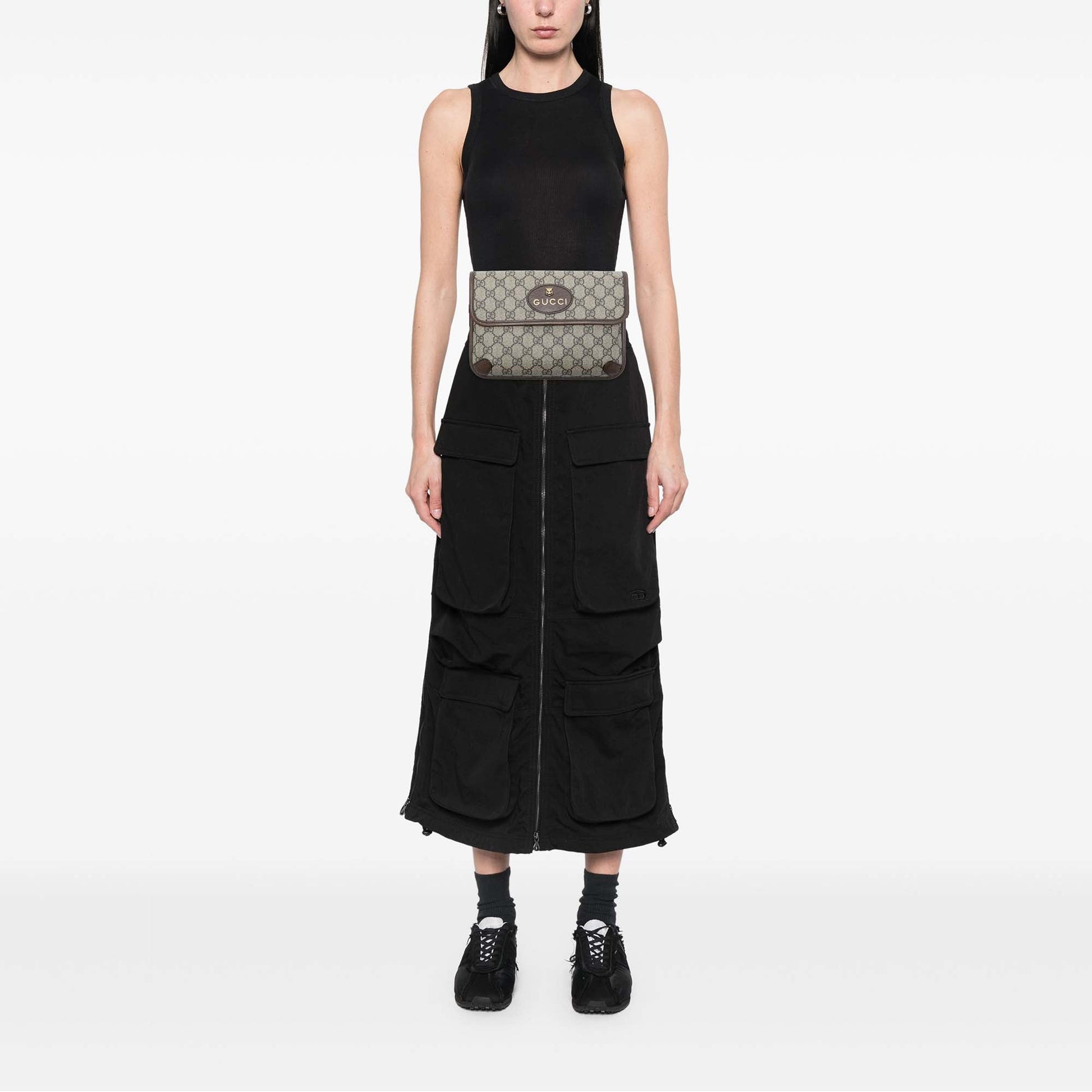 GG Supreme Web Neo Vintage Belt Bag