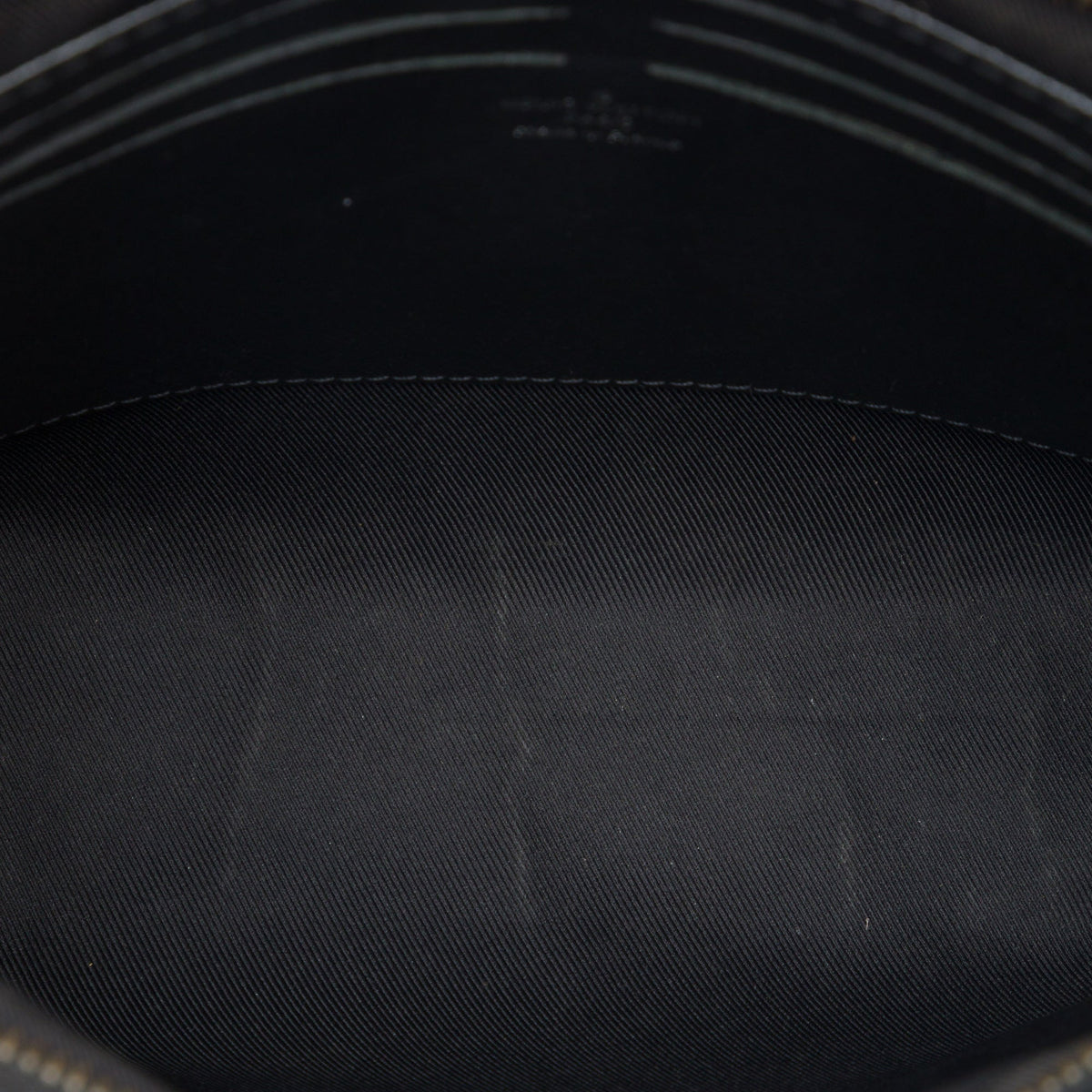 Louis Vuitton Monogram Eclipse Pochette Voyage MM — Black