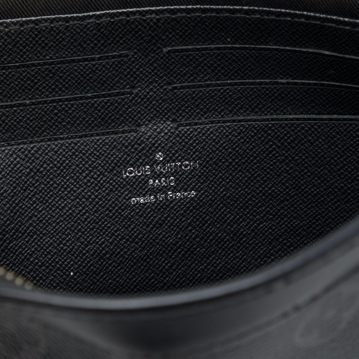Louis Vuitton Monogram Eclipse Pochette Voyage MM — Black