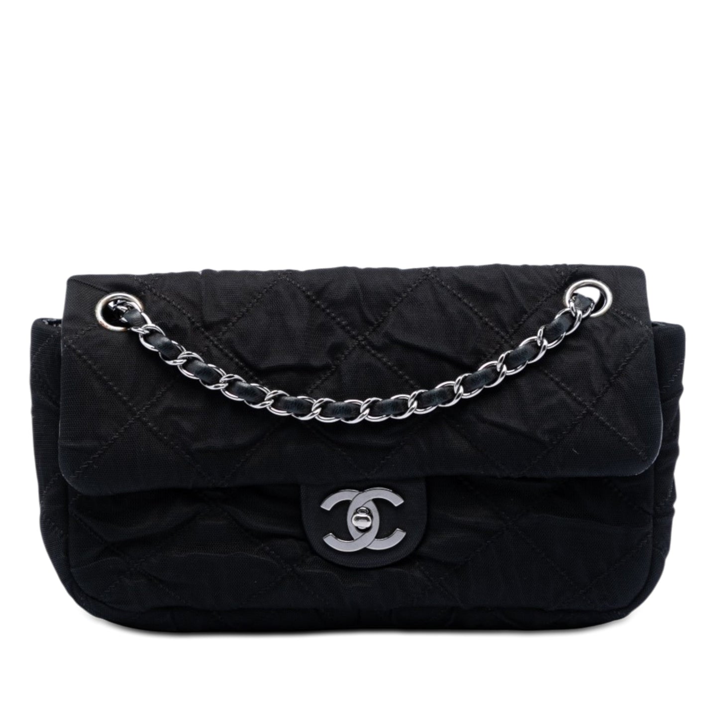 Chanel CC Ultra Stitch Mesh Flap