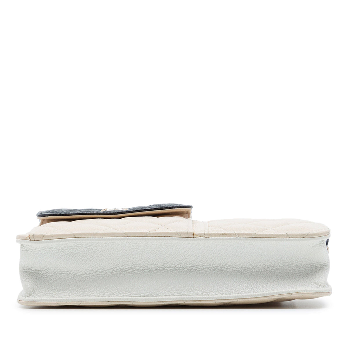 Chanel CC Tricolor Quilted Goatskin Multi Pocket Wallet On Chain