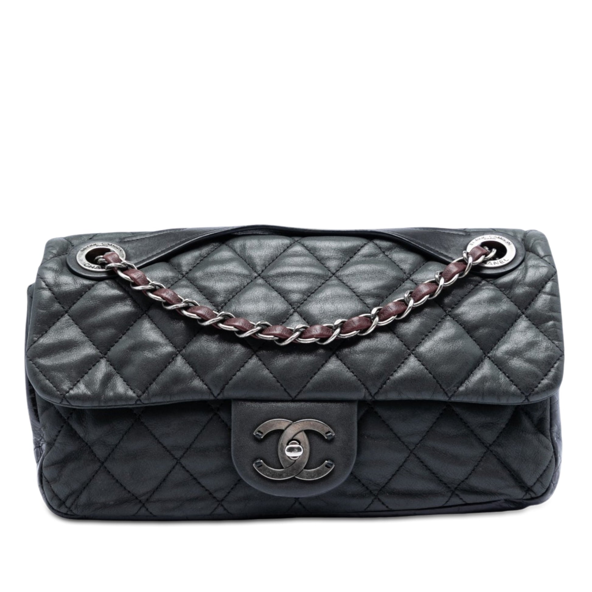 Chanel Medium Iridescent Calfskin In The Mix Flap