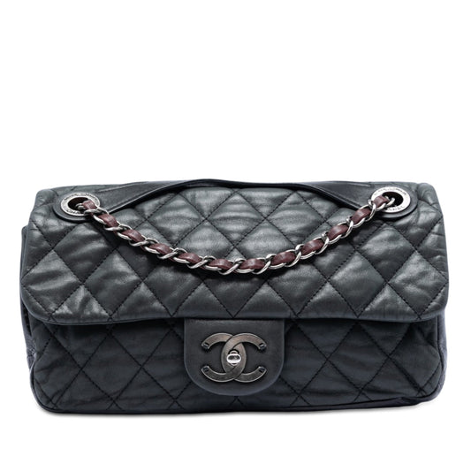 Chanel Medium Iridescent Calfskin In The Mix Flap