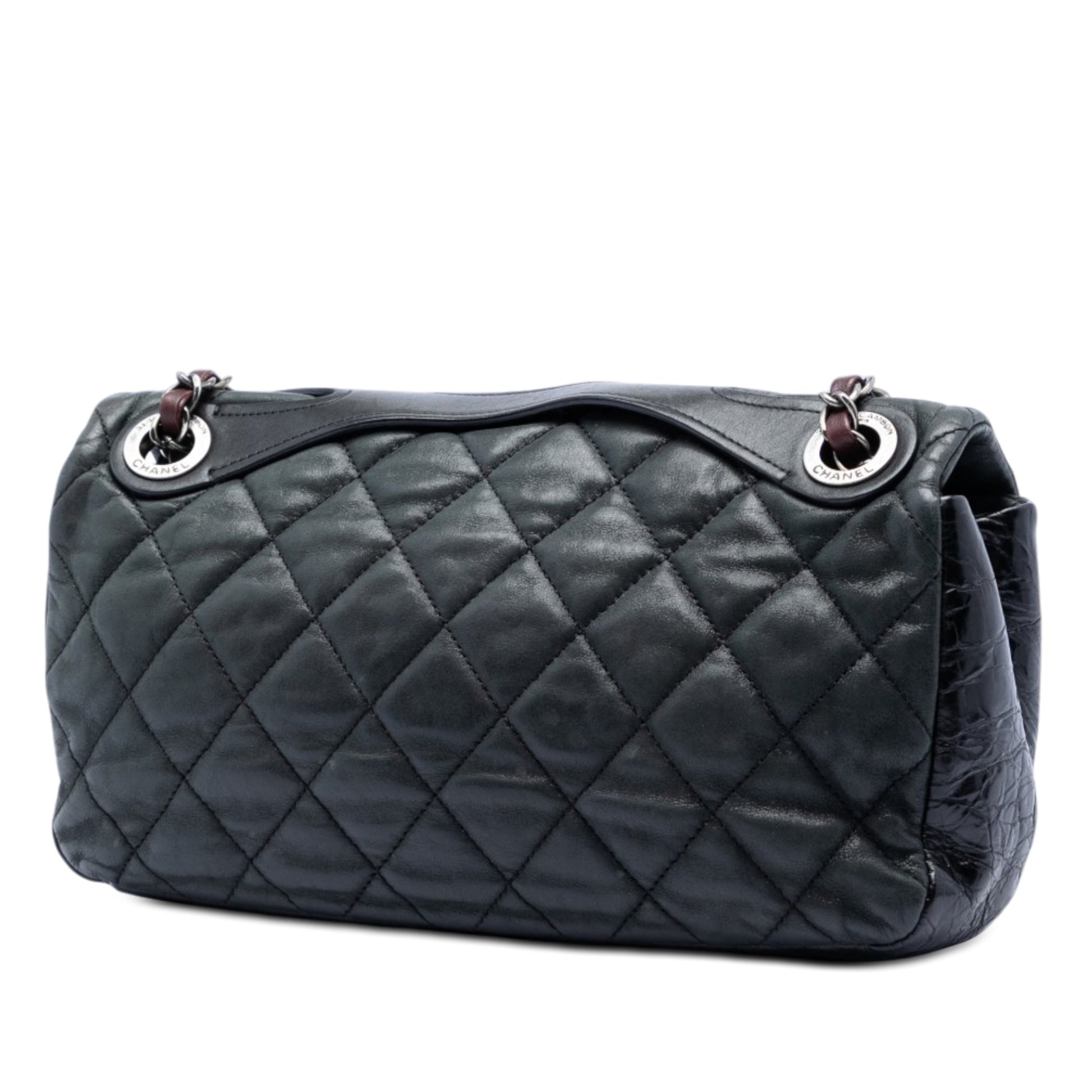 Chanel Medium Iridescent Calfskin In The Mix Flap