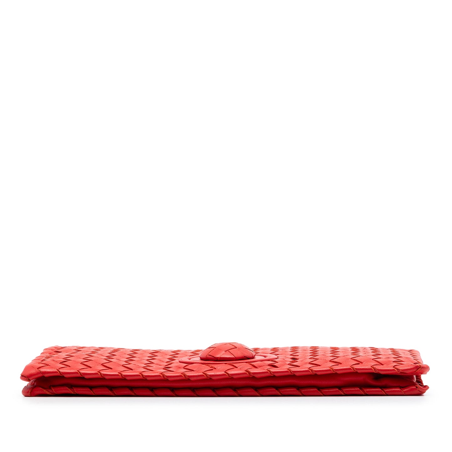Bottega Veneta Nappa Intrecciato Turn Lock Clutch