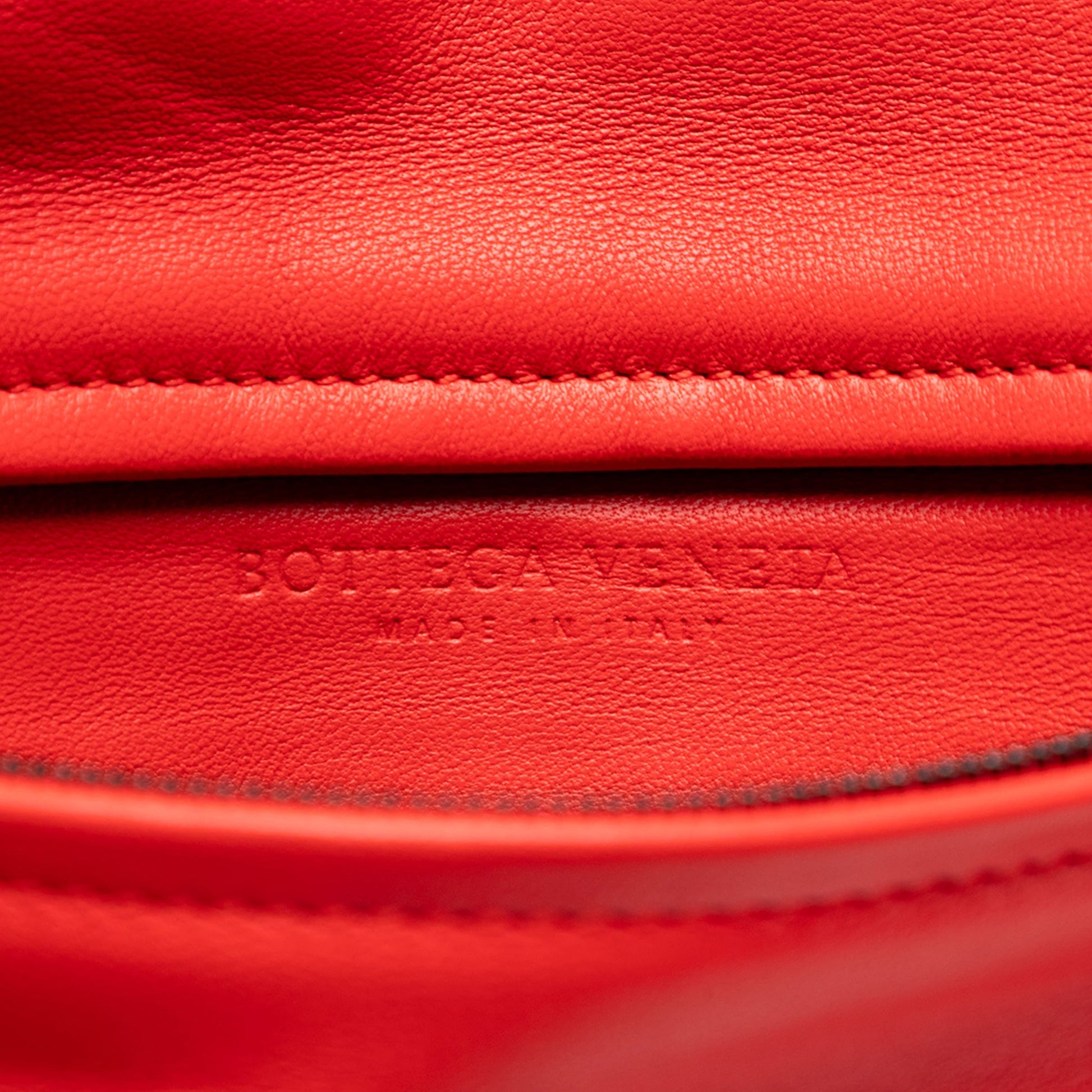 Bottega Veneta Nappa Intrecciato Turn Lock Clutch
