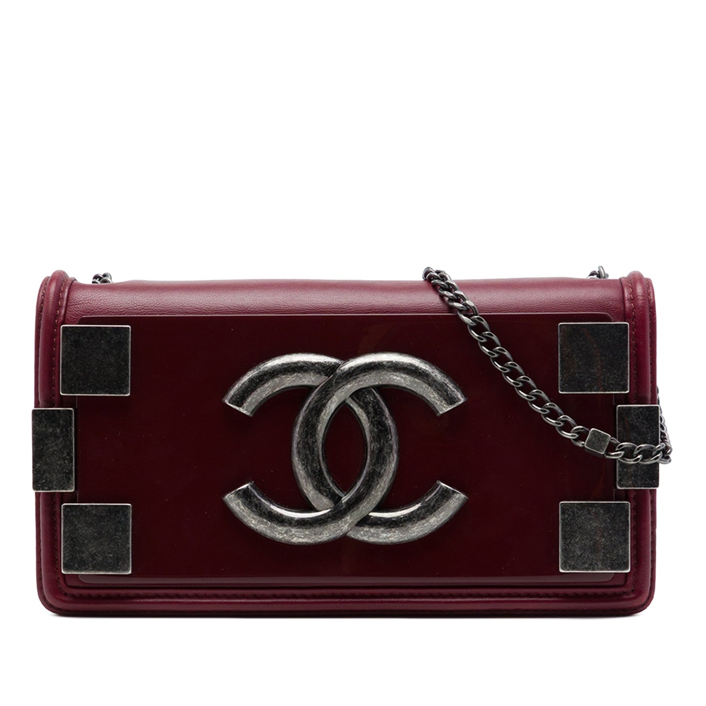 Chanel Lambskin and Acrylic Boy Brick Horizontal Flap