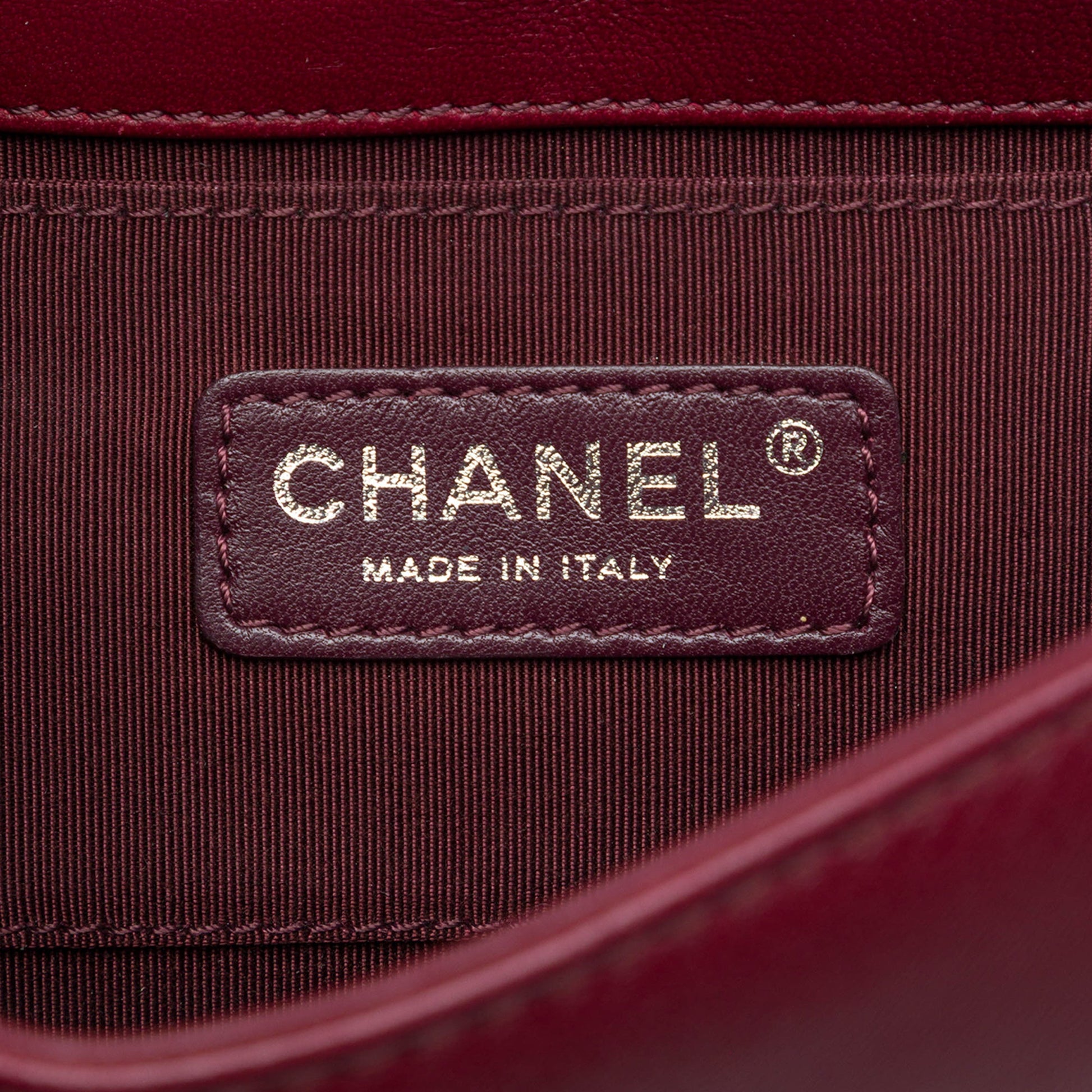 Chanel Lambskin and Acrylic Boy Brick Horizontal Flap