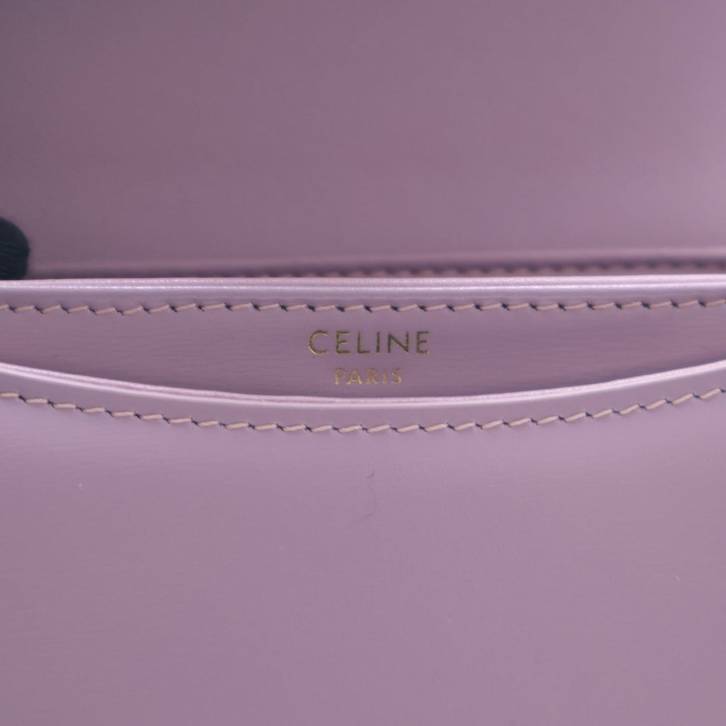Celine Mini Shiny Calfskin Besace Clea Satchel