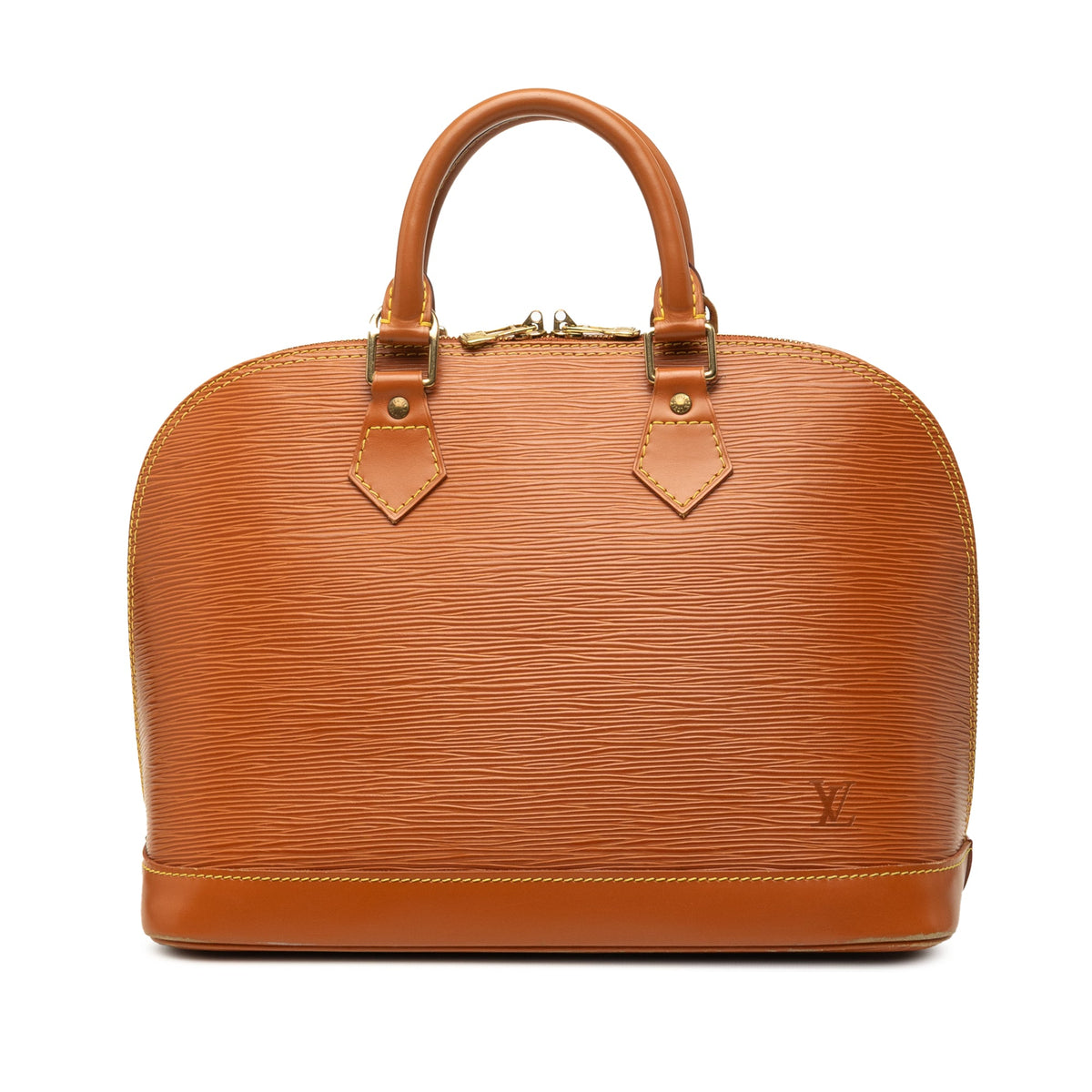 Louis Vuitton Epi Alma PM — Brown
