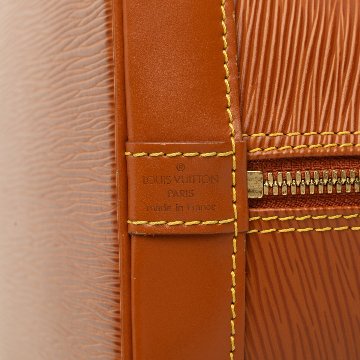 Louis Vuitton Epi Alma PM — Brown