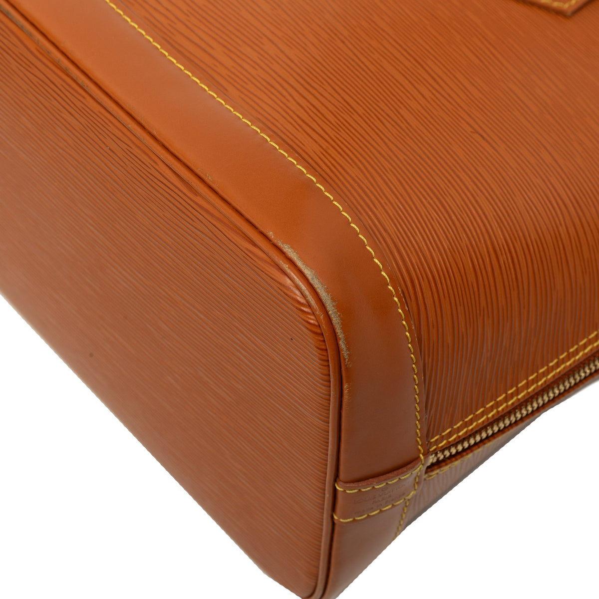 Louis Vuitton Epi Alma PM — Brown
