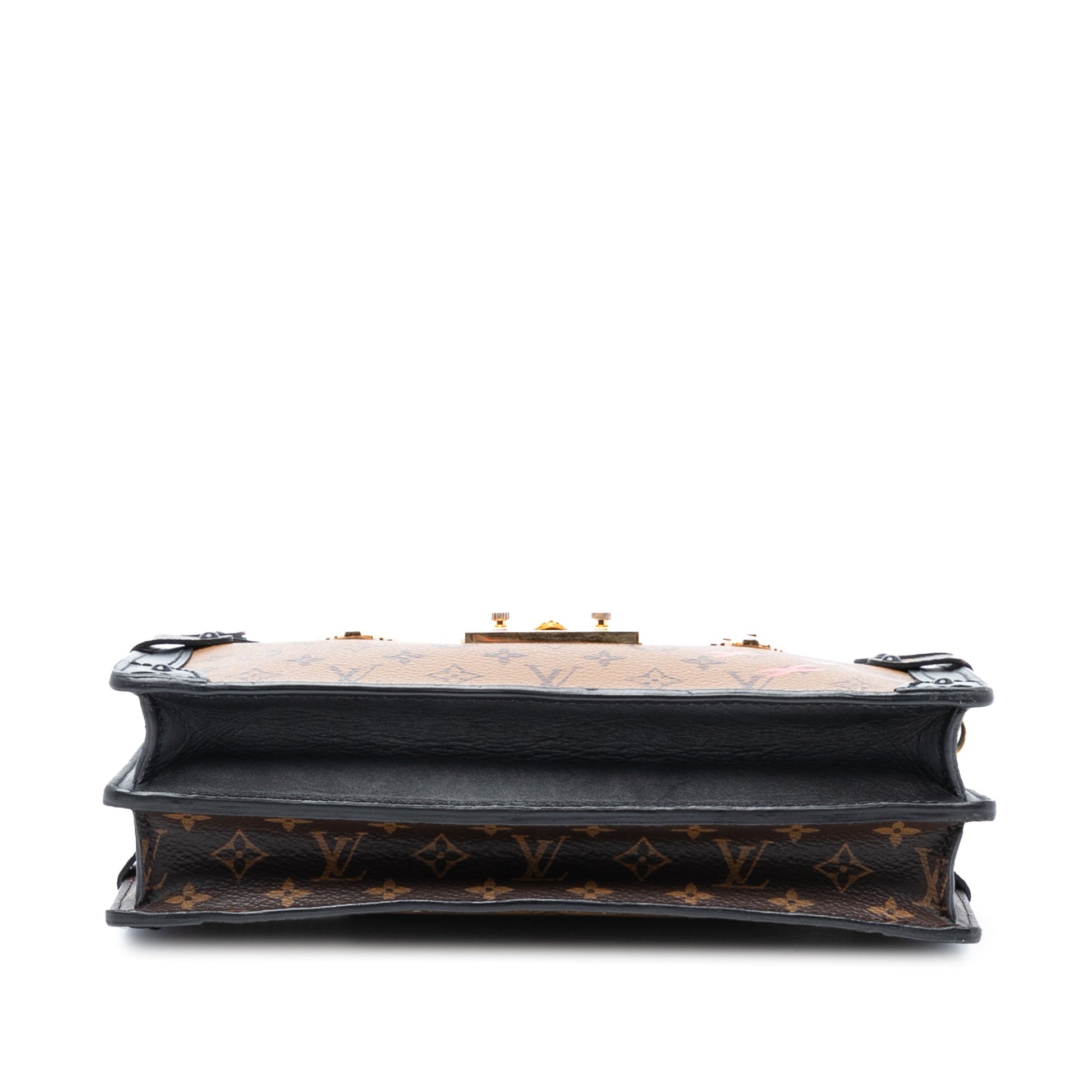 Louis Vuitton Monogram Reverse Trunk Clutch