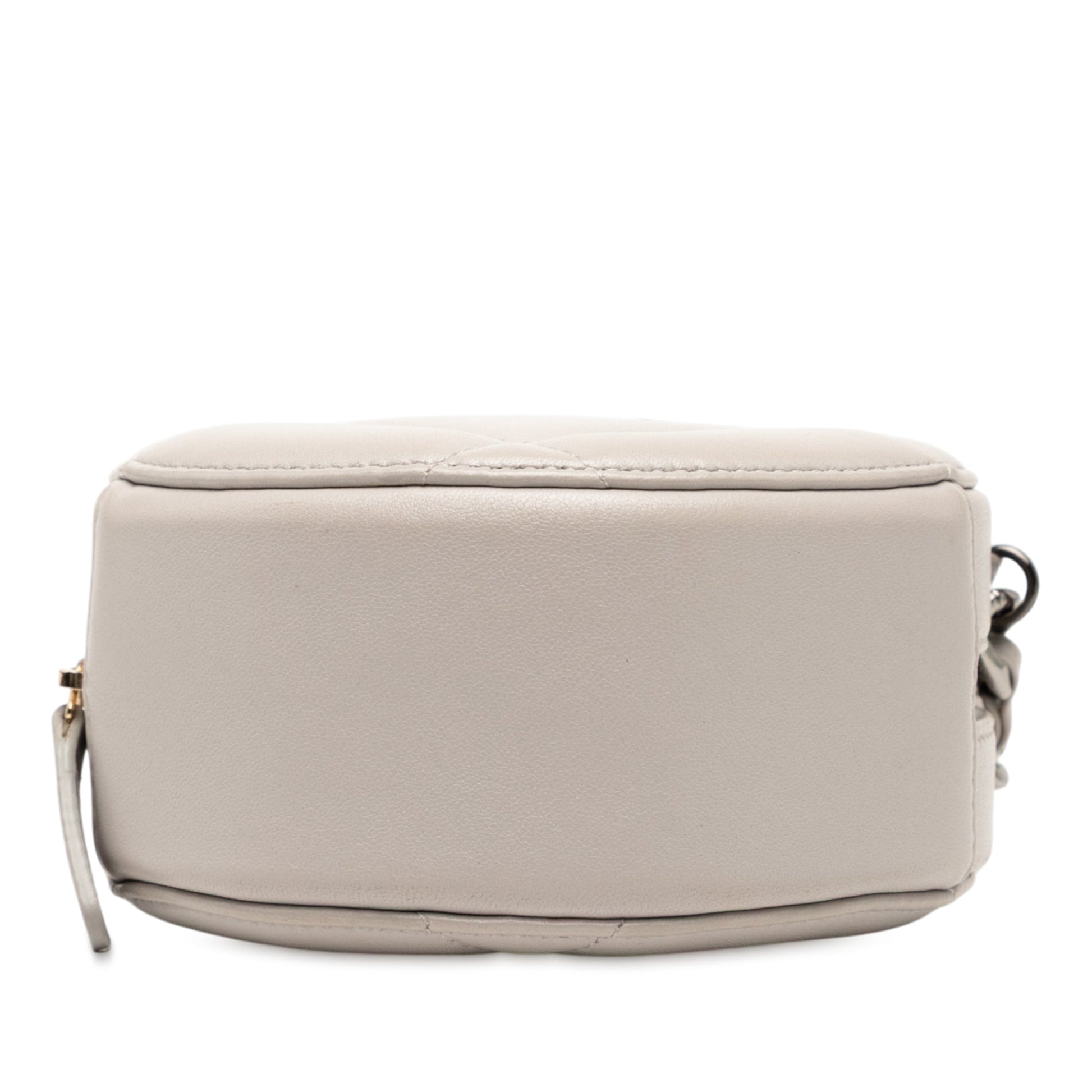 Chanel Lambskin 19 Round Clutch with Chain