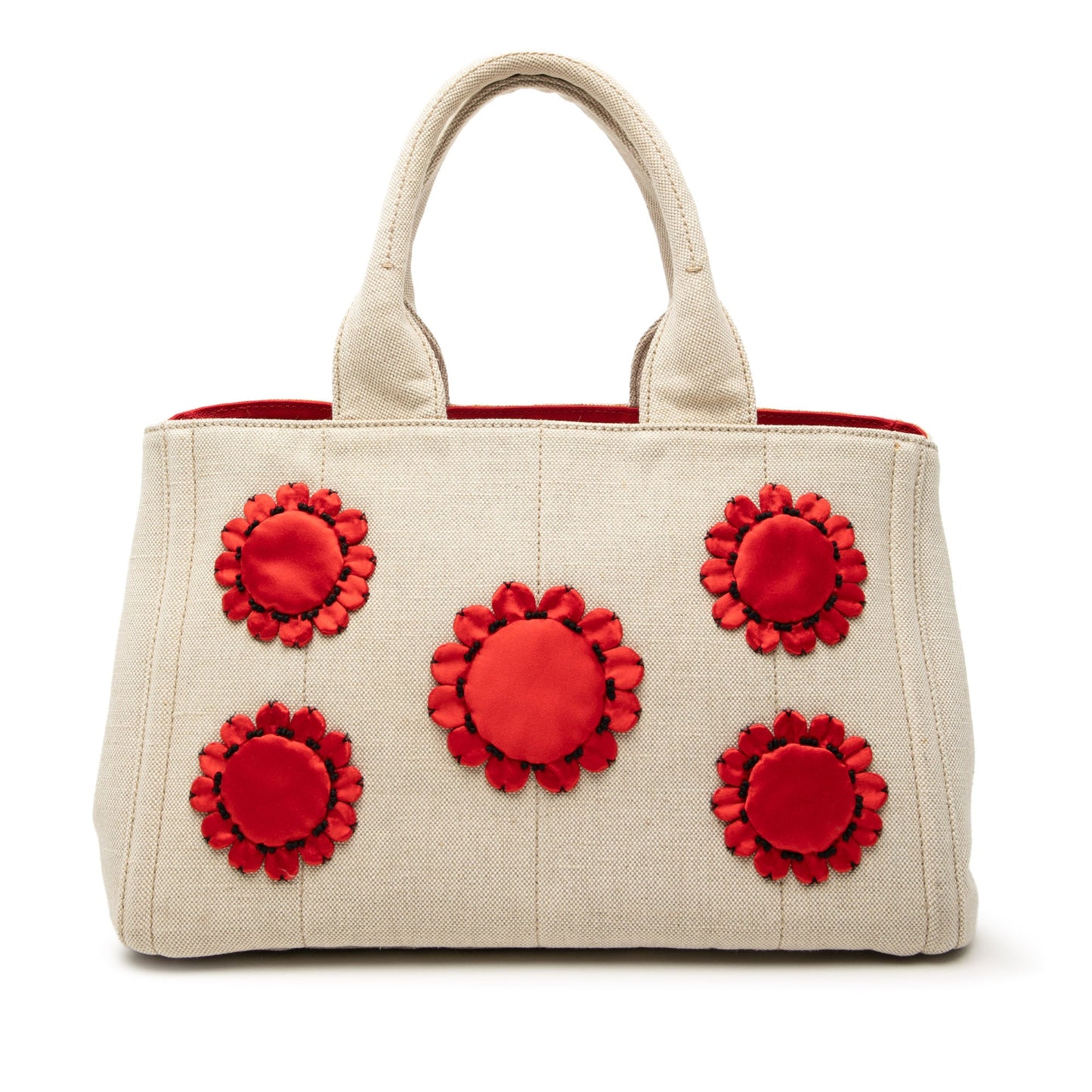 Prada Canvas Canapa Mistolino Tote