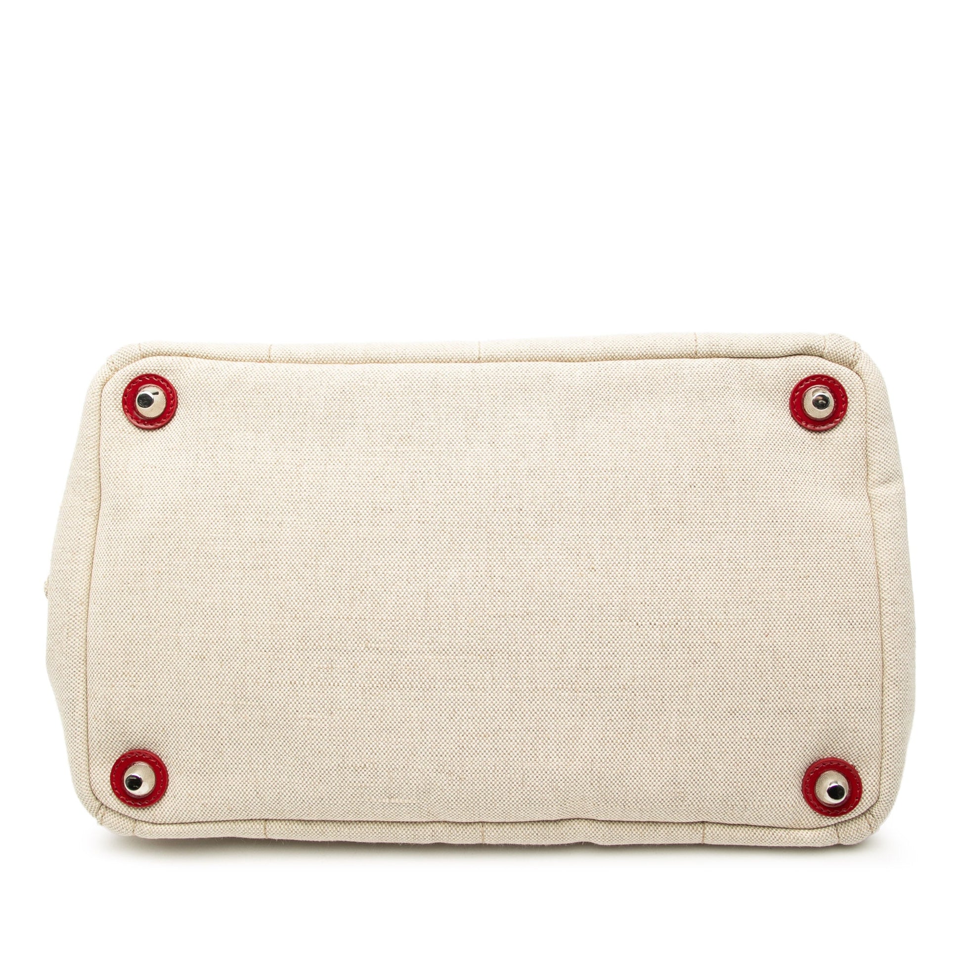 Prada Canvas Canapa Mistolino Tote