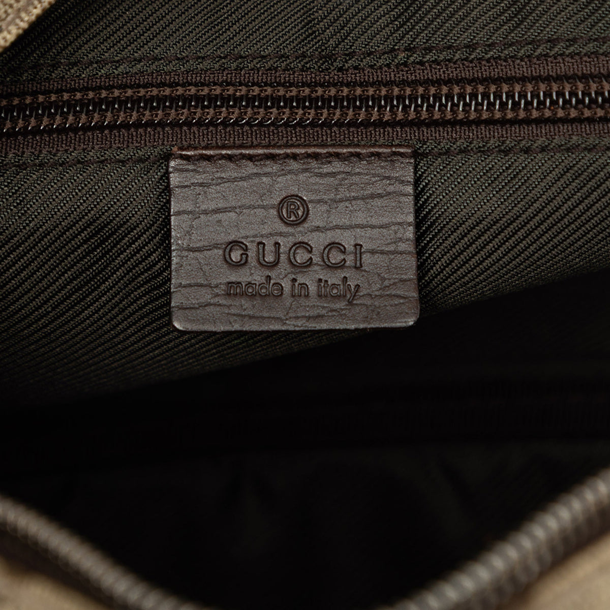 Gucci GG Supreme Crossbody — Beige