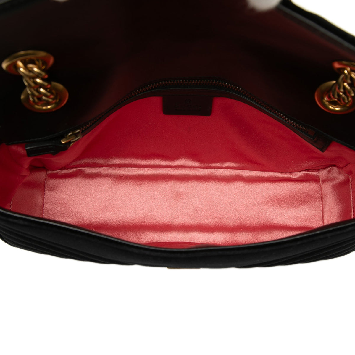 Gucci Medium GG Marmont Matelasse Velvet Shoulder Bag