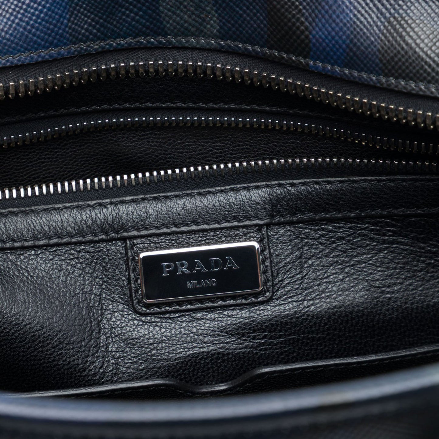 Prada Saffiano Camouflage Print Briefcase