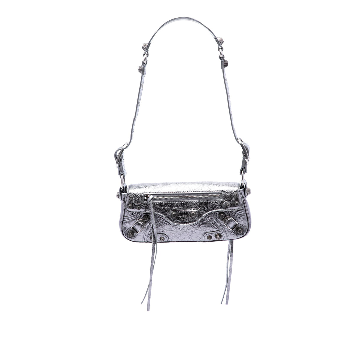 Balenciaga Metallic Lambskin Le Cagole Shoulder Bag XS