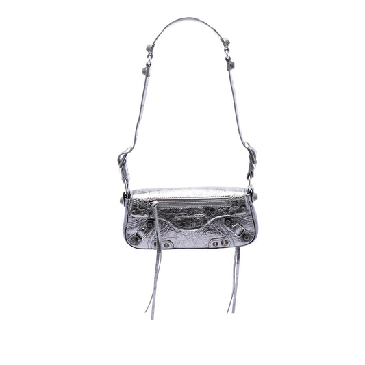 Balenciaga Metallic Lambskin Le Cagole Shoulder Bag XS