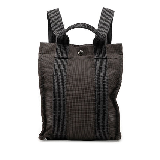 Hermès Canvas Herline Backpack PM