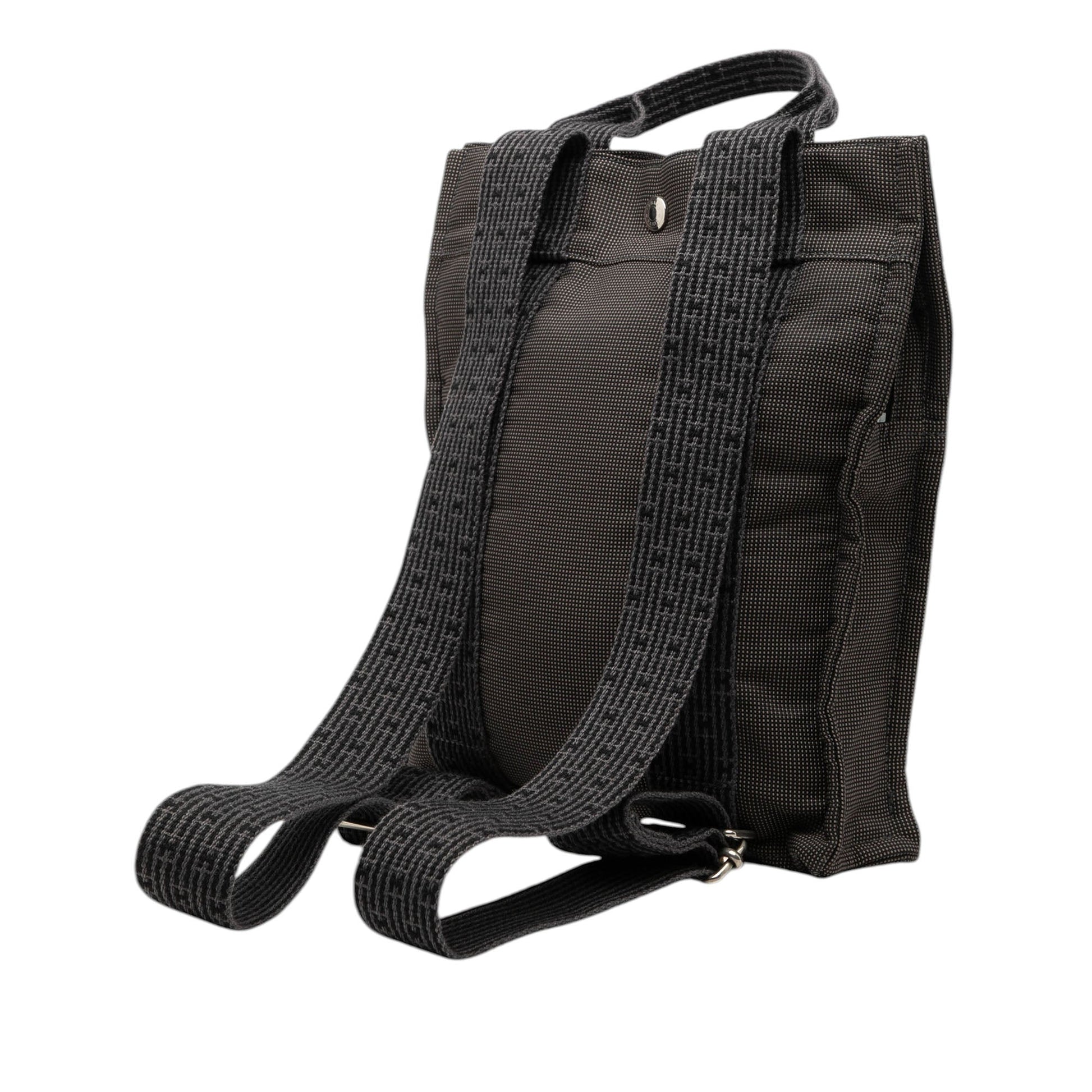 Hermès Canvas Herline Backpack PM