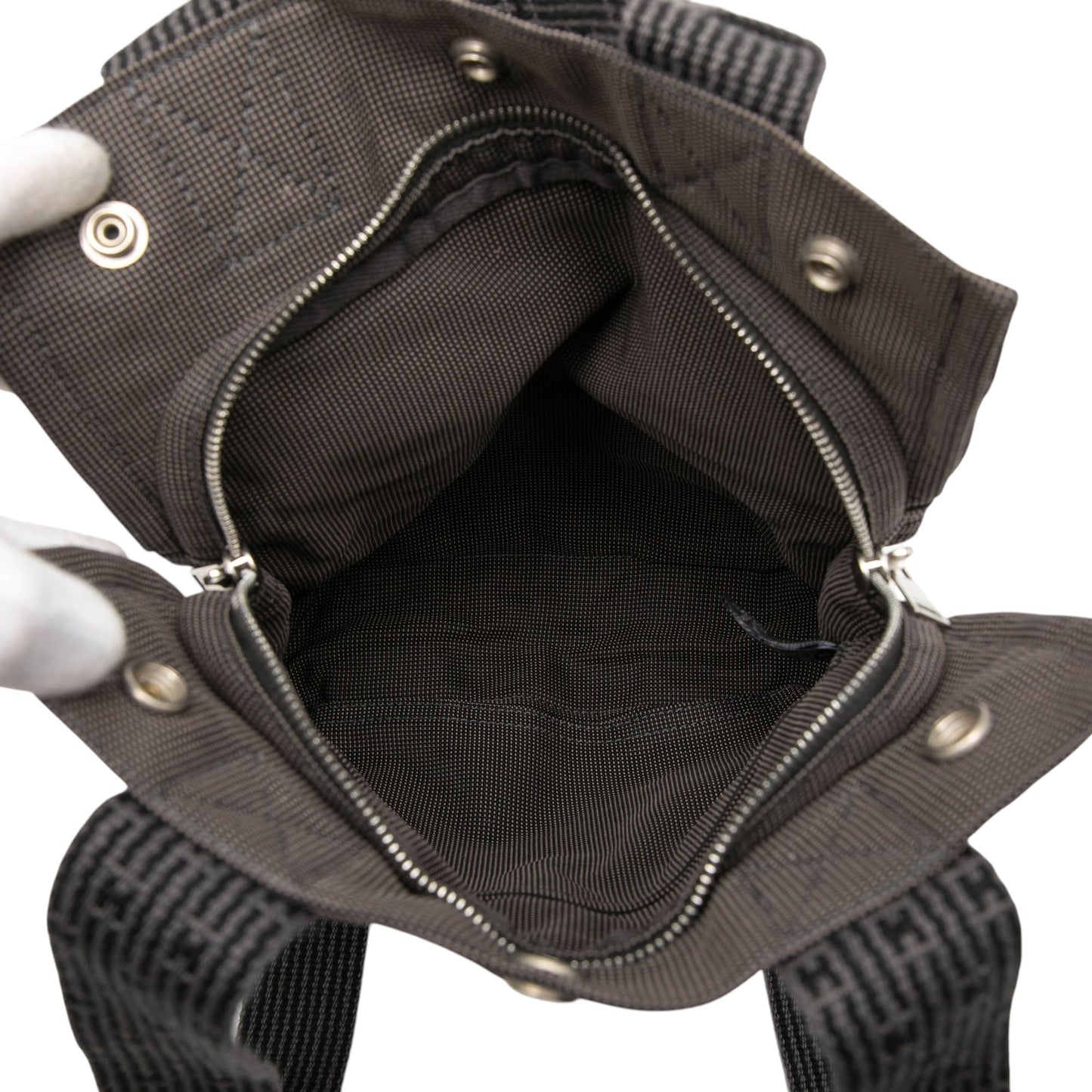 Hermès Canvas Herline Backpack PM