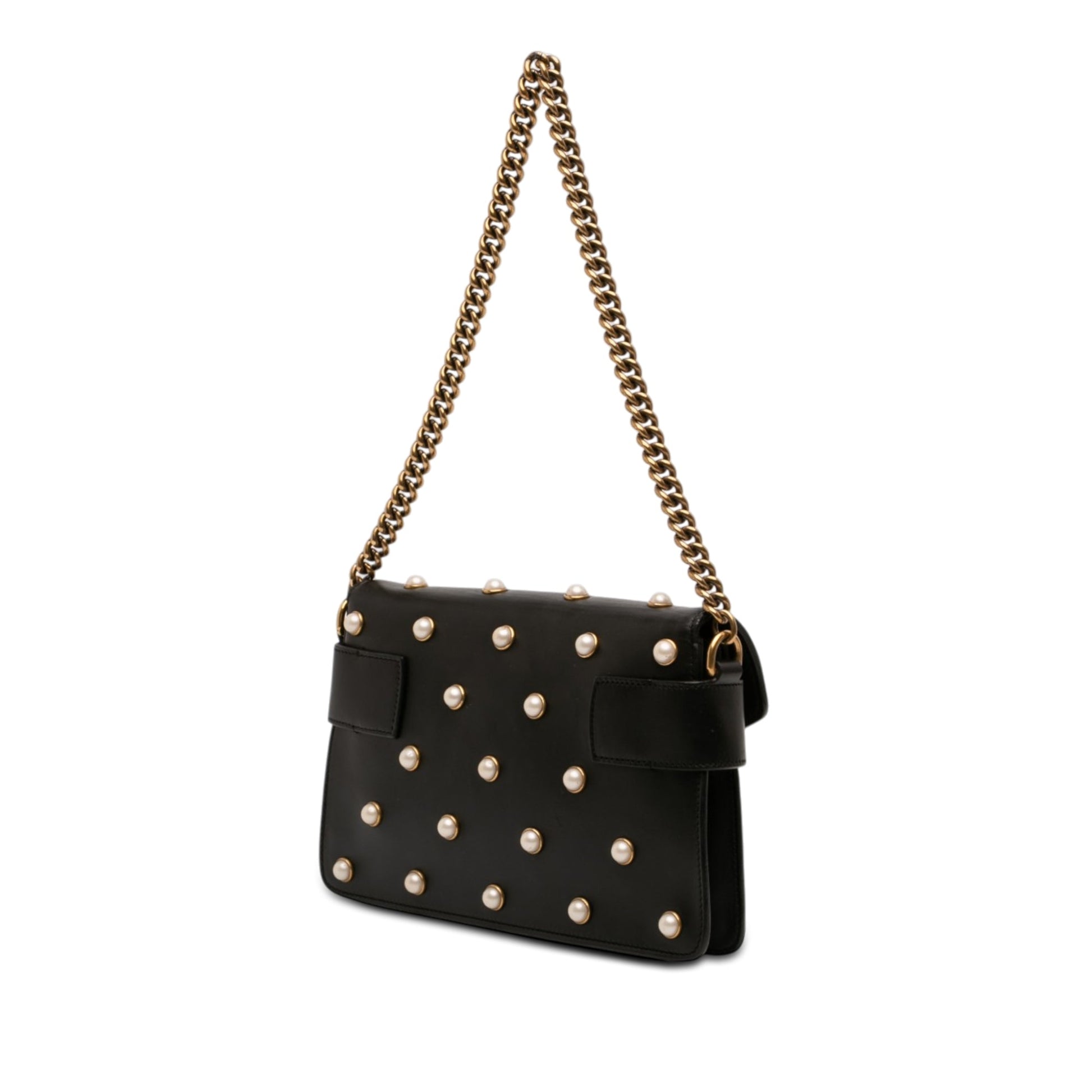 Gucci Mini Calfskin Queen Margaret Broadway Satchel
