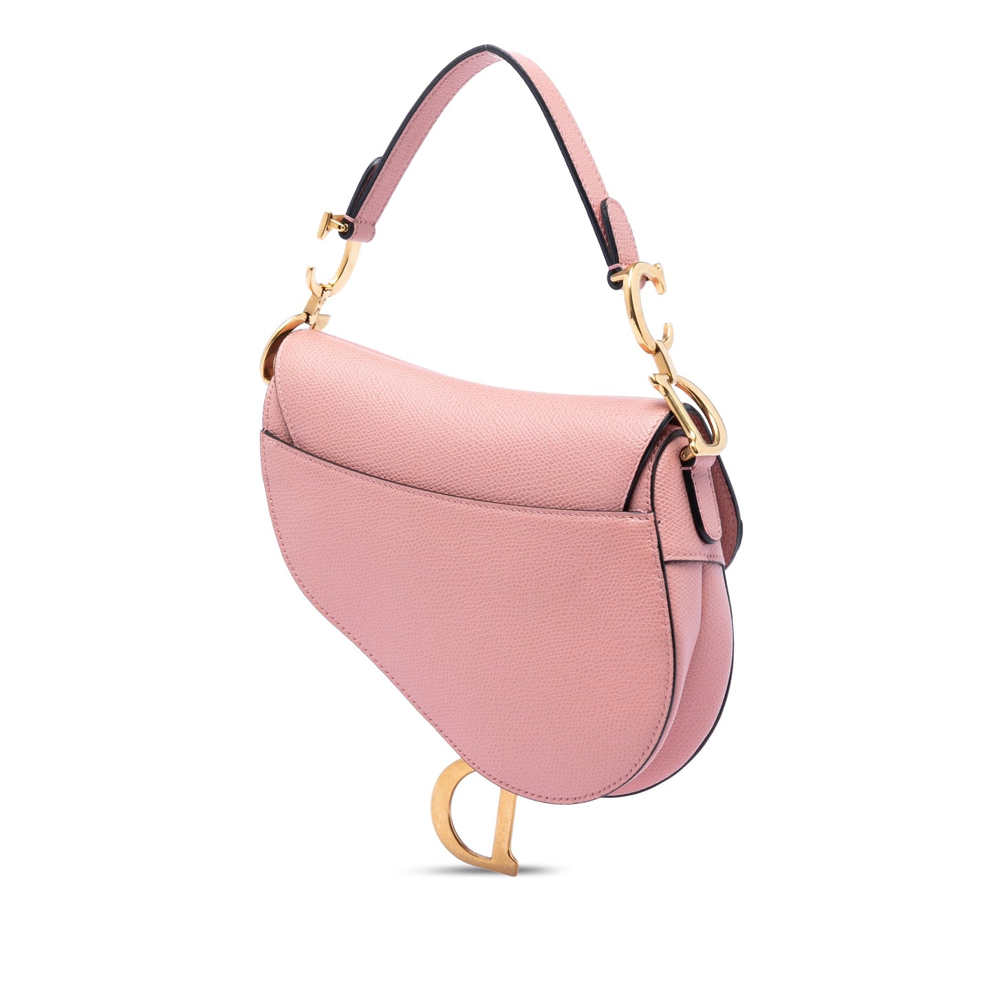 Dior Mini Grained Calfskin Saddle Bag