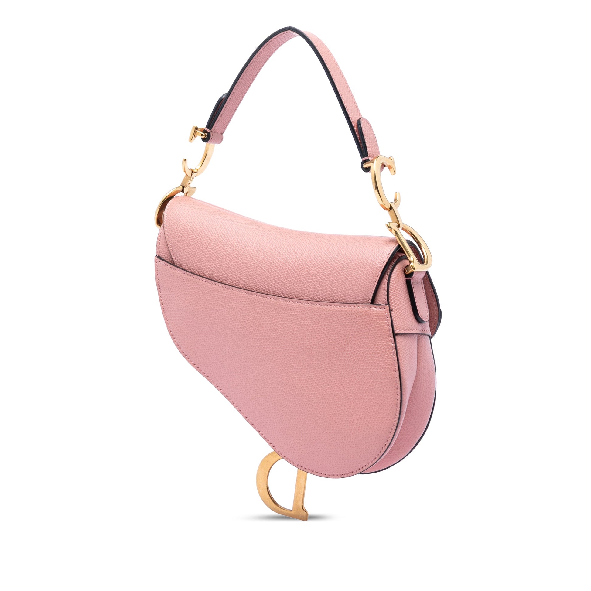 Dior Mini Grained Calfskin Saddle Bag