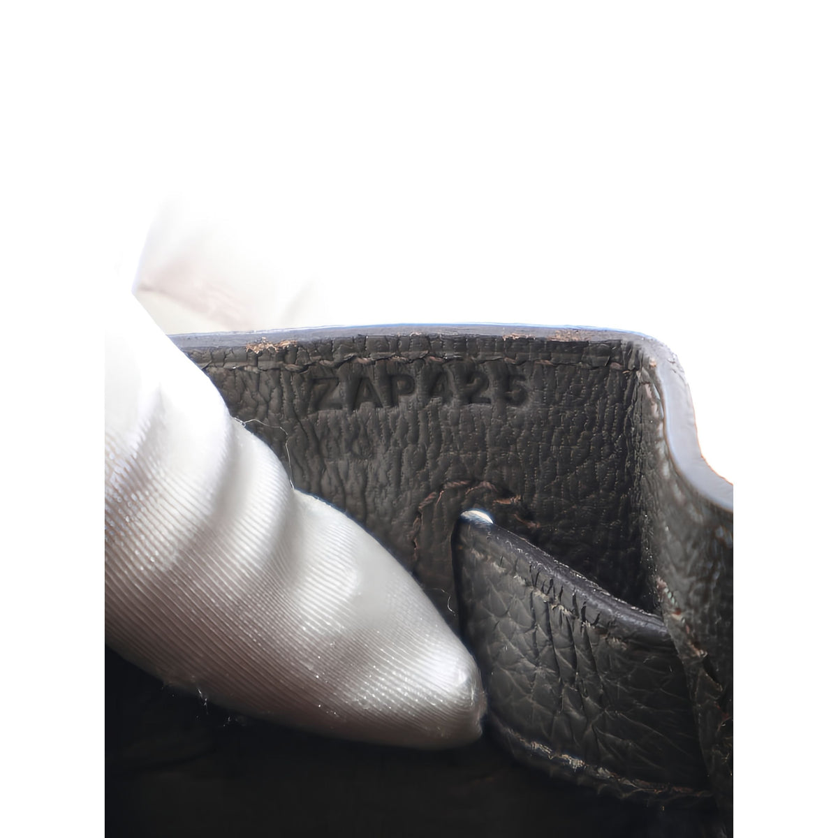 Hermès Togo Kelly II Retourne 28 — Gray