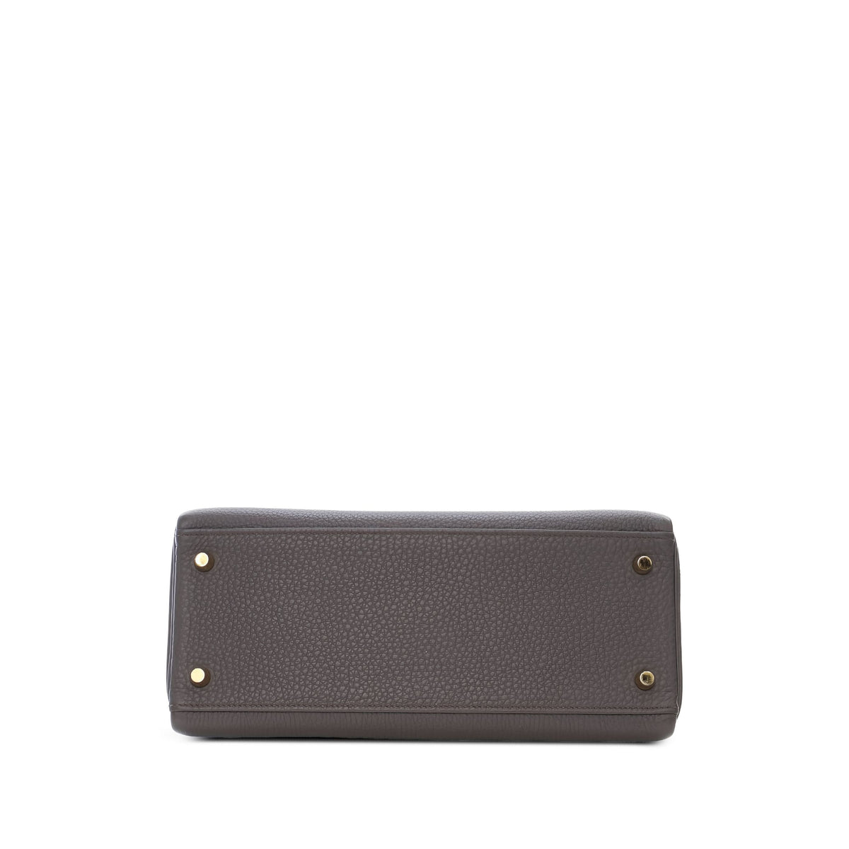 Hermès Togo Kelly II Retourne 28 — Gray