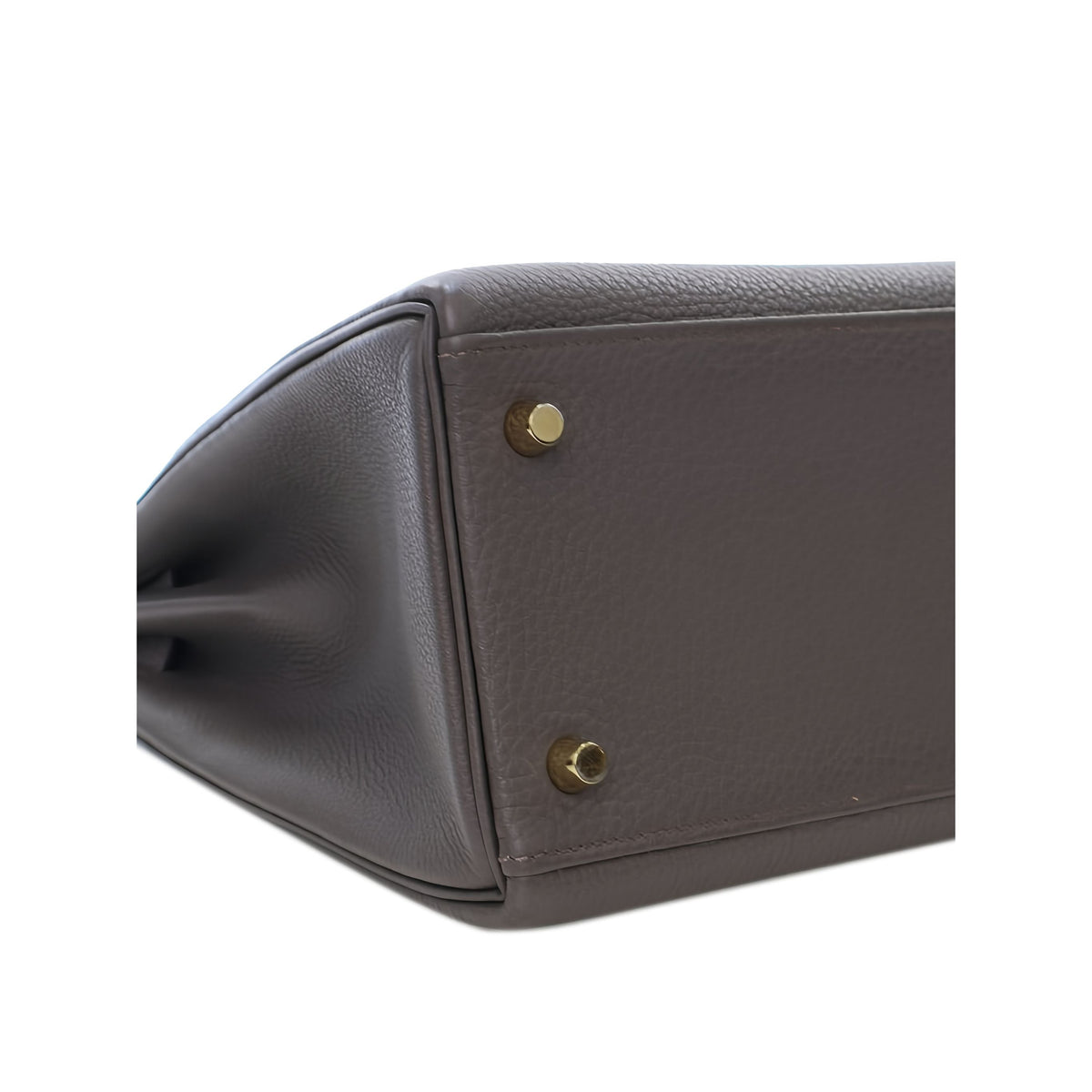 Hermès Togo Kelly II Retourne 28 — Gray