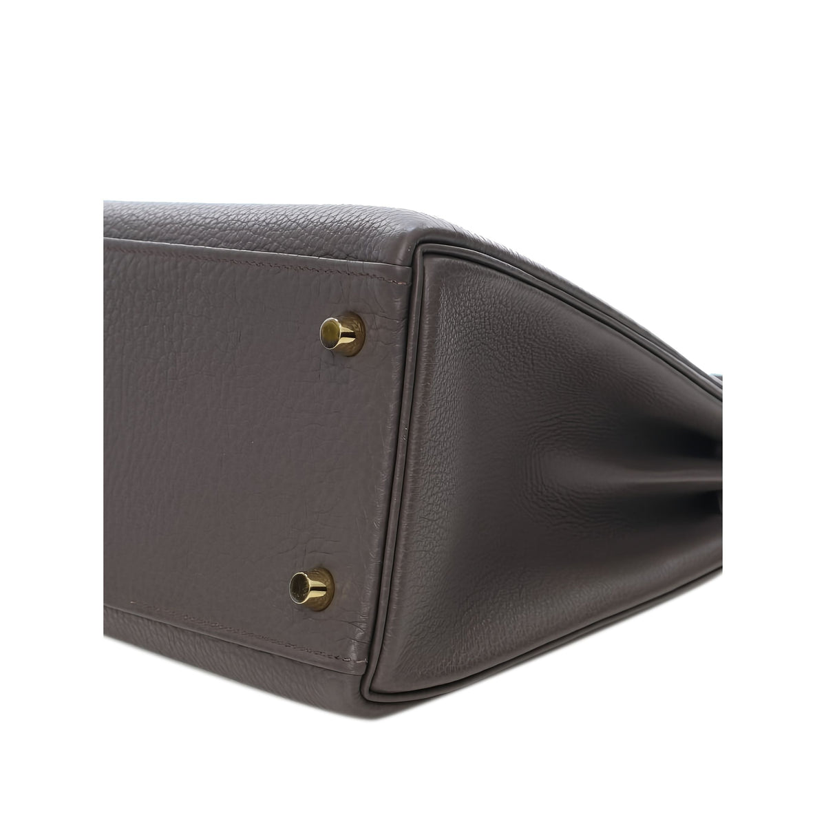 Hermès Togo Kelly II Retourne 28 — Gray