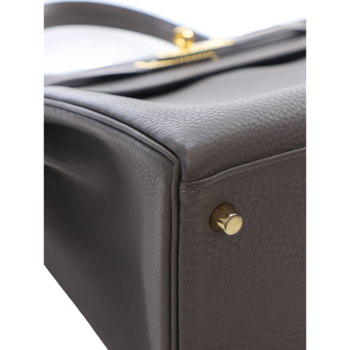Hermès Togo Kelly II Retourne 28 — Gray