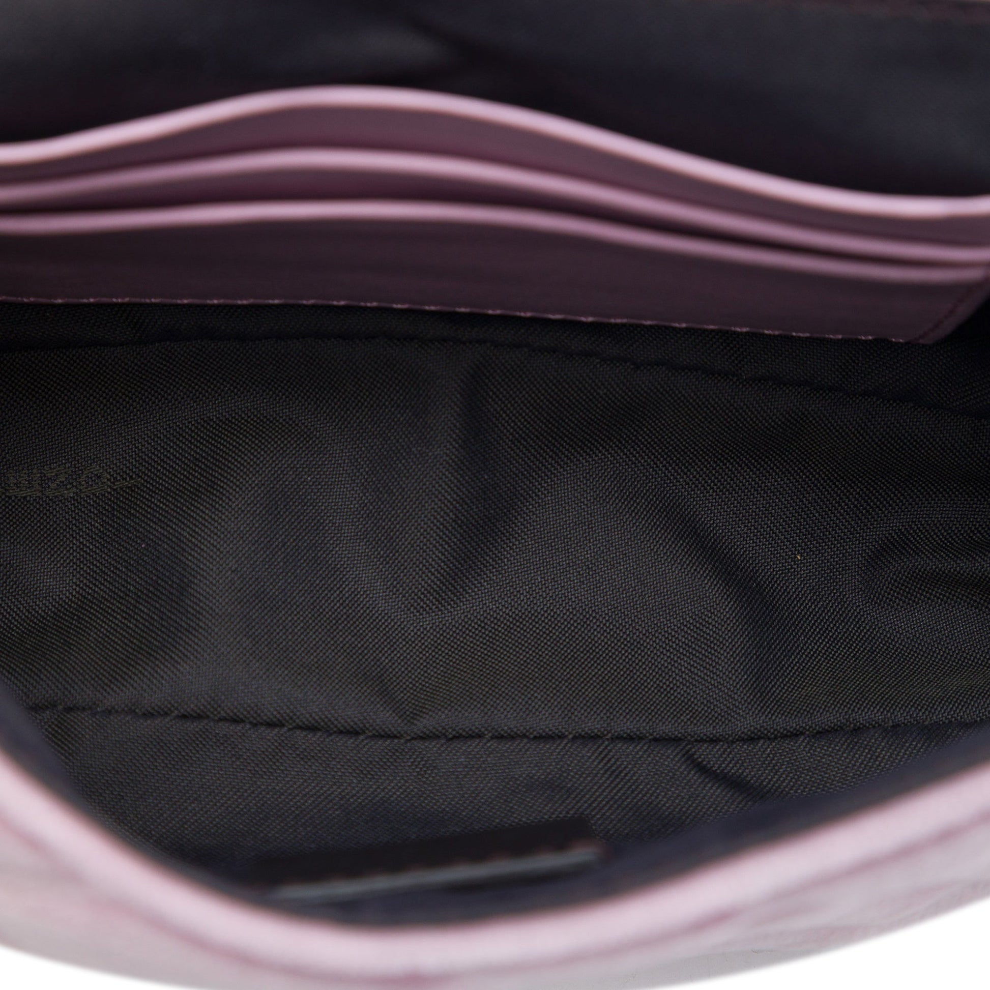 Fendi Mini Zucca Embossed Velvet Baguette Satchel