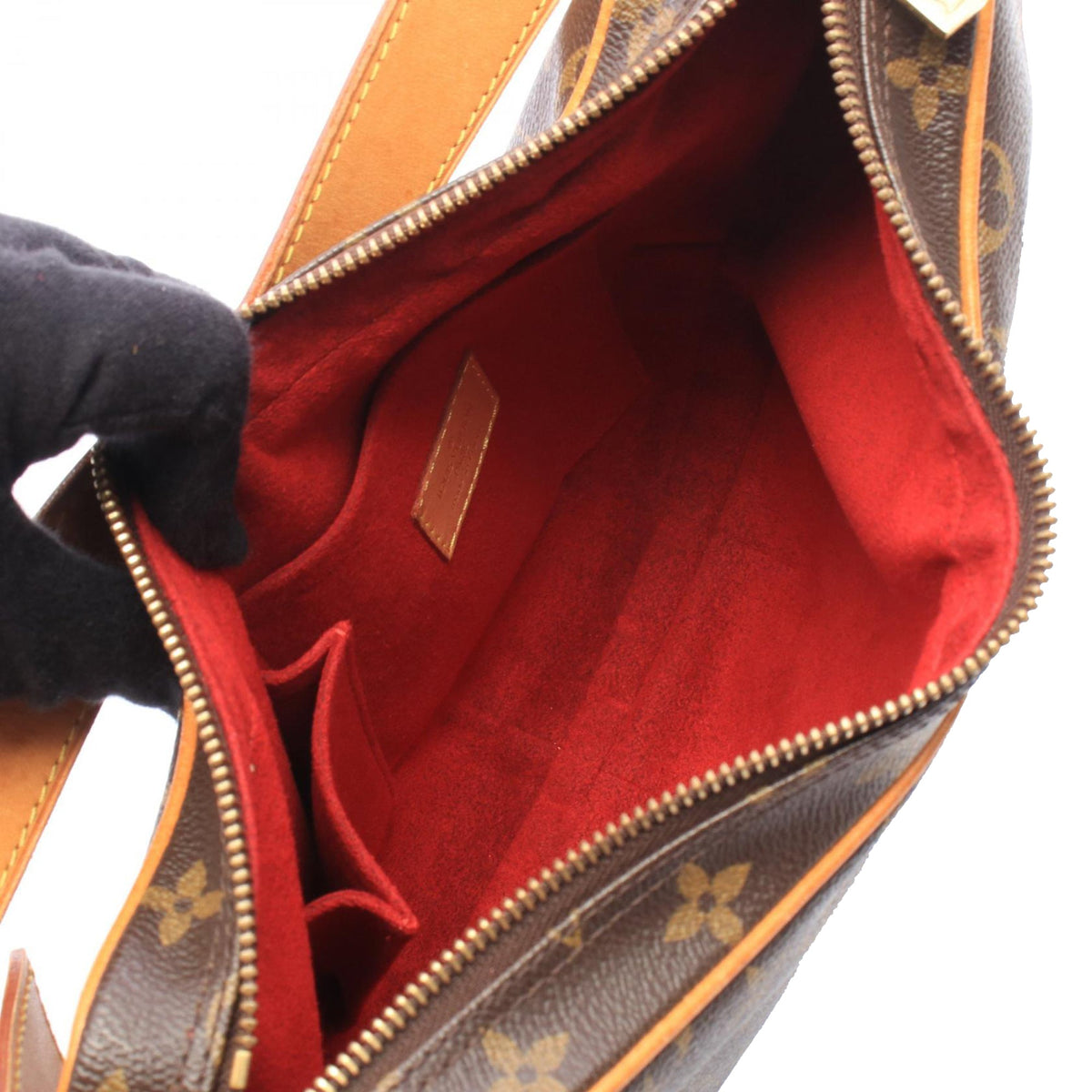 Louis Vuitton Monogram Croissant PM — Brown