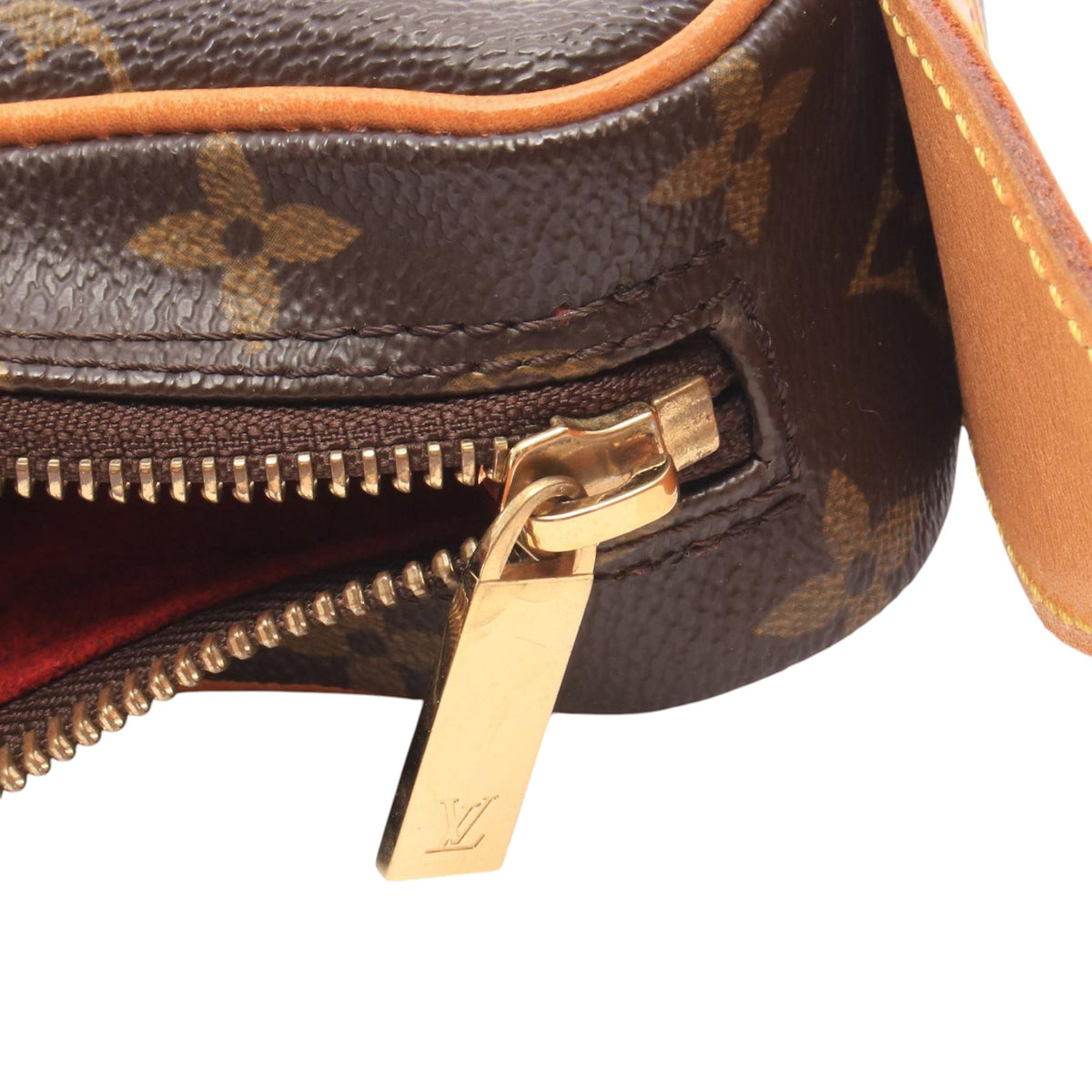 Louis Vuitton Monogram Croissant PM — Brown