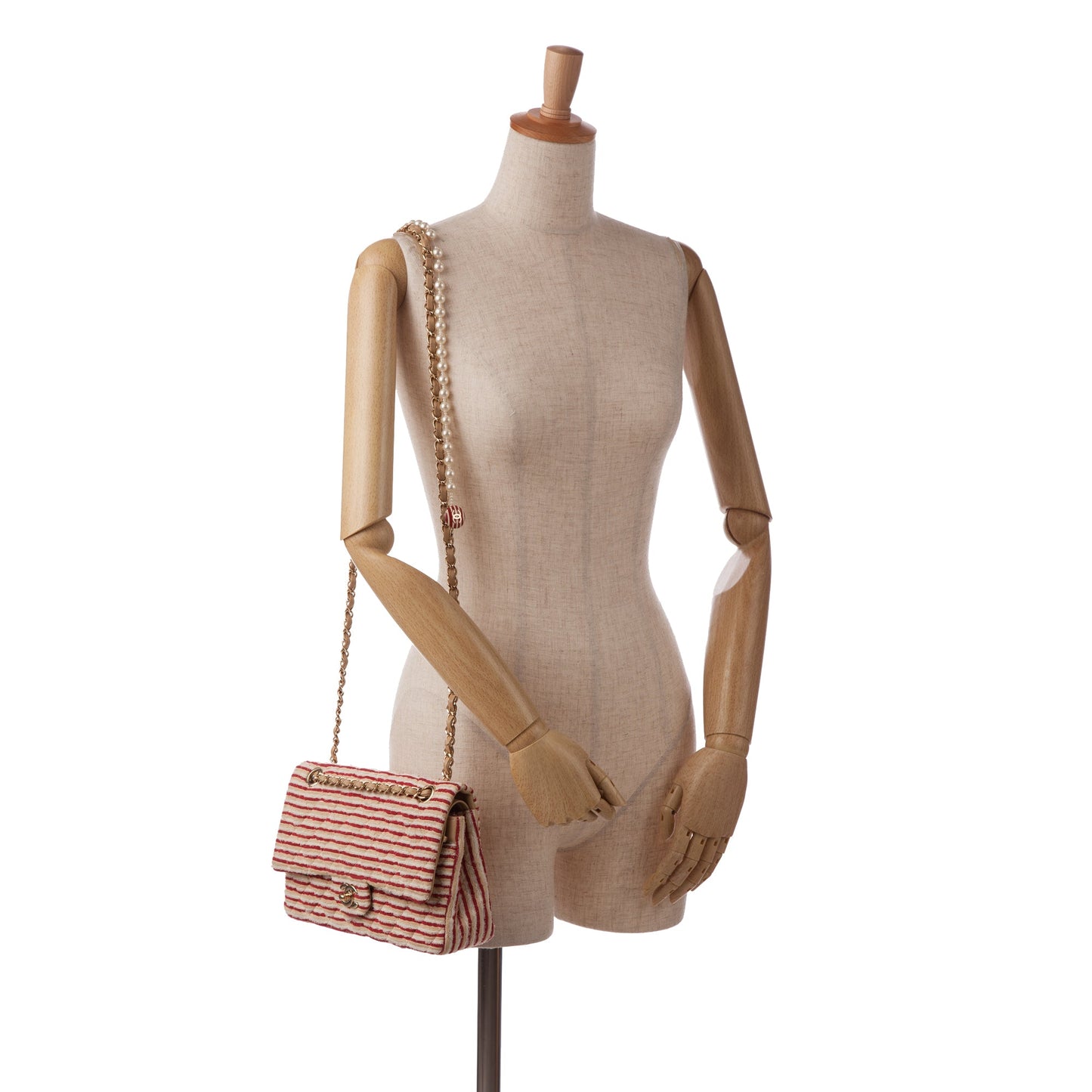 Chanel Medium Classic Jersey Coco Sailor Double Flap