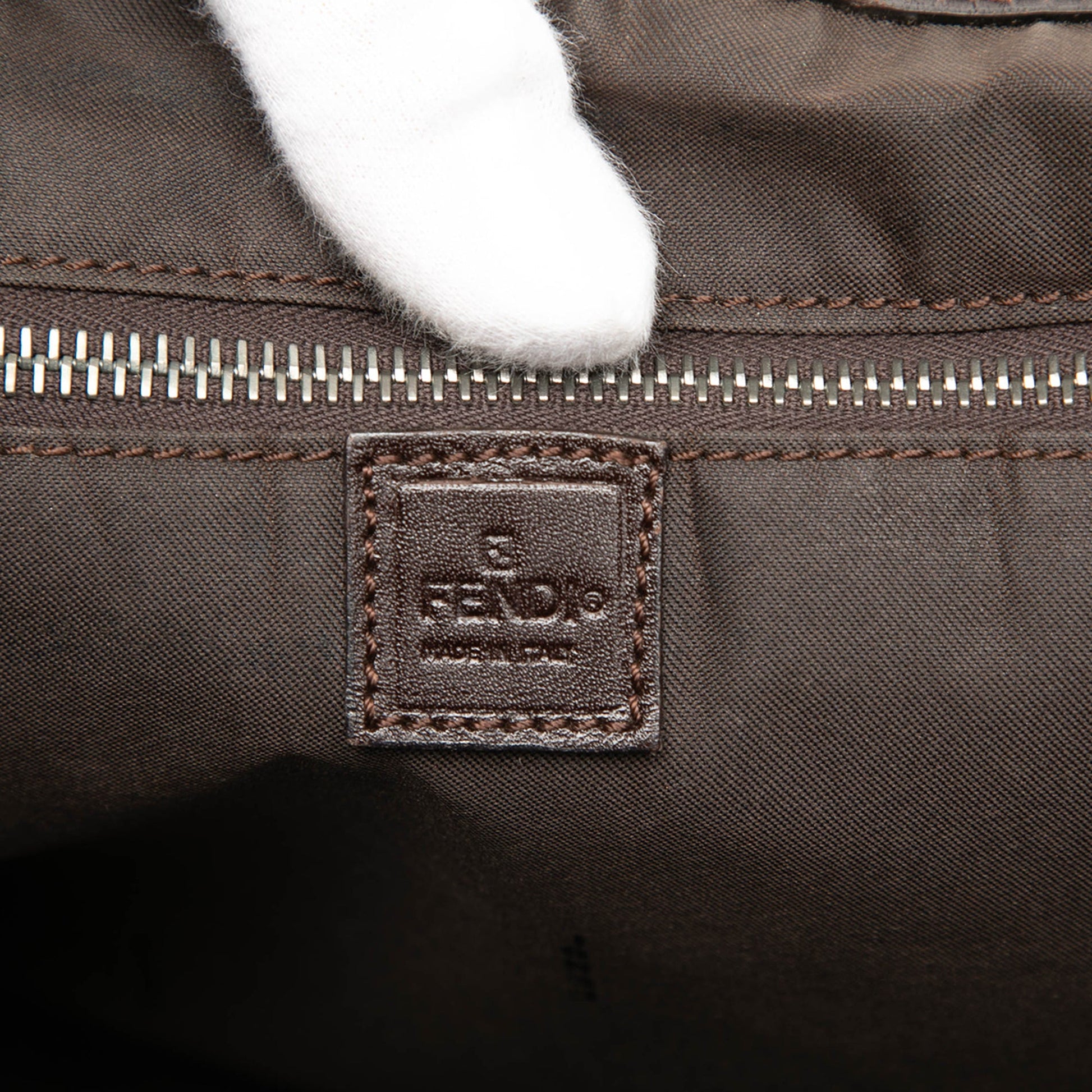 Fendi Zucca Canvas Tote