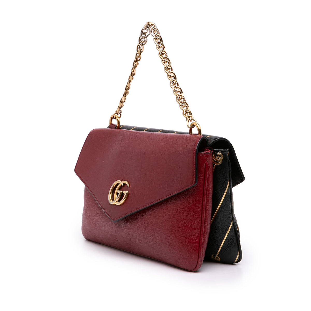 Gucci Medium Leather Double Thiara Satchel
