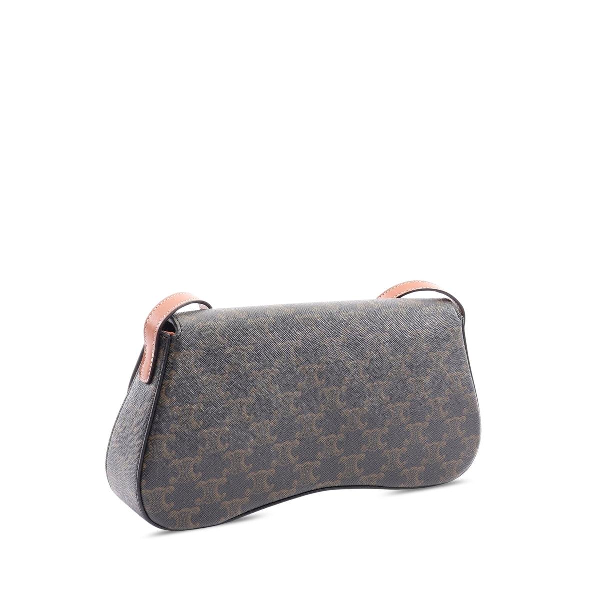 Celine Medium Triomphe Coated Canvas Laura Crossbody