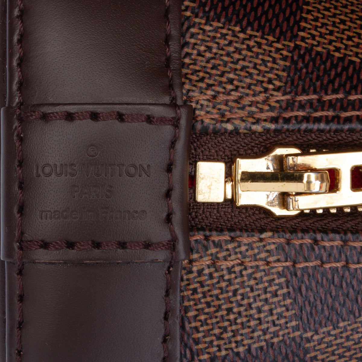 Louis Vuitton Damier Ebene Alma BB