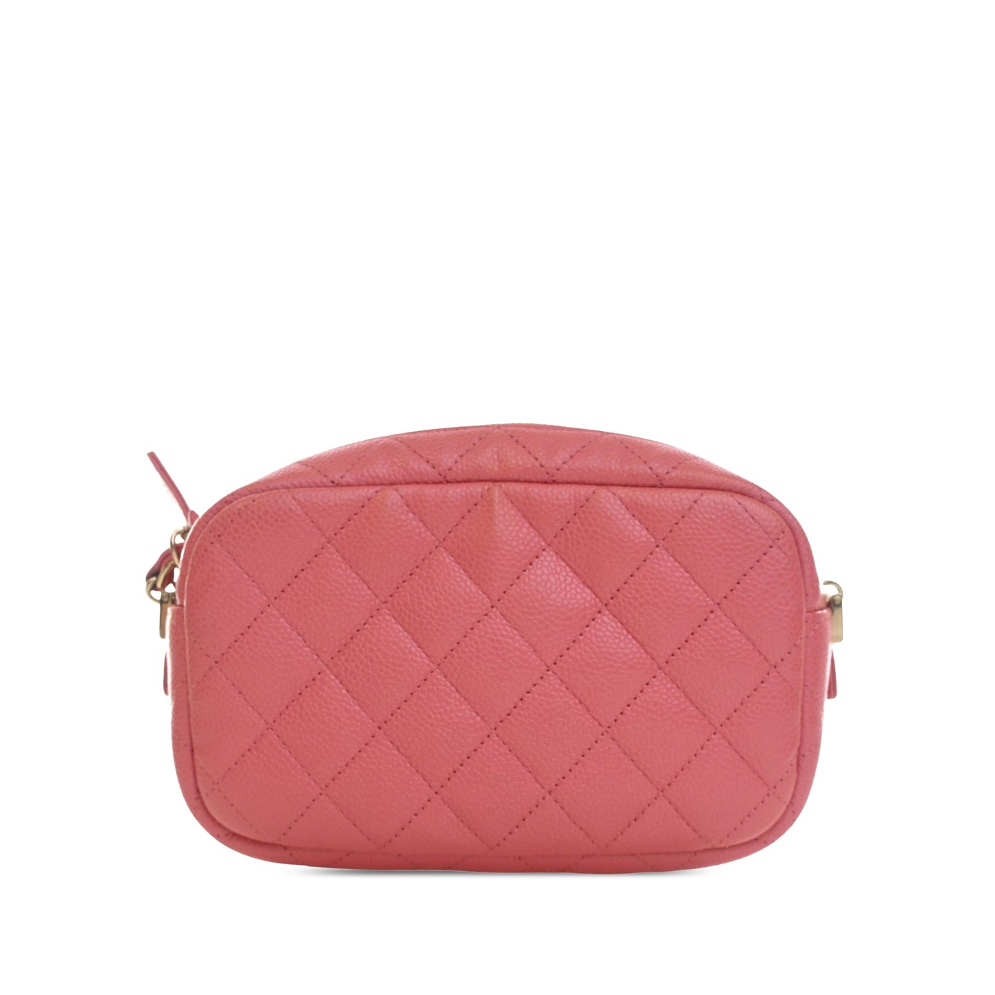 Chanel Small CC Quilted Caviar Camera Bag