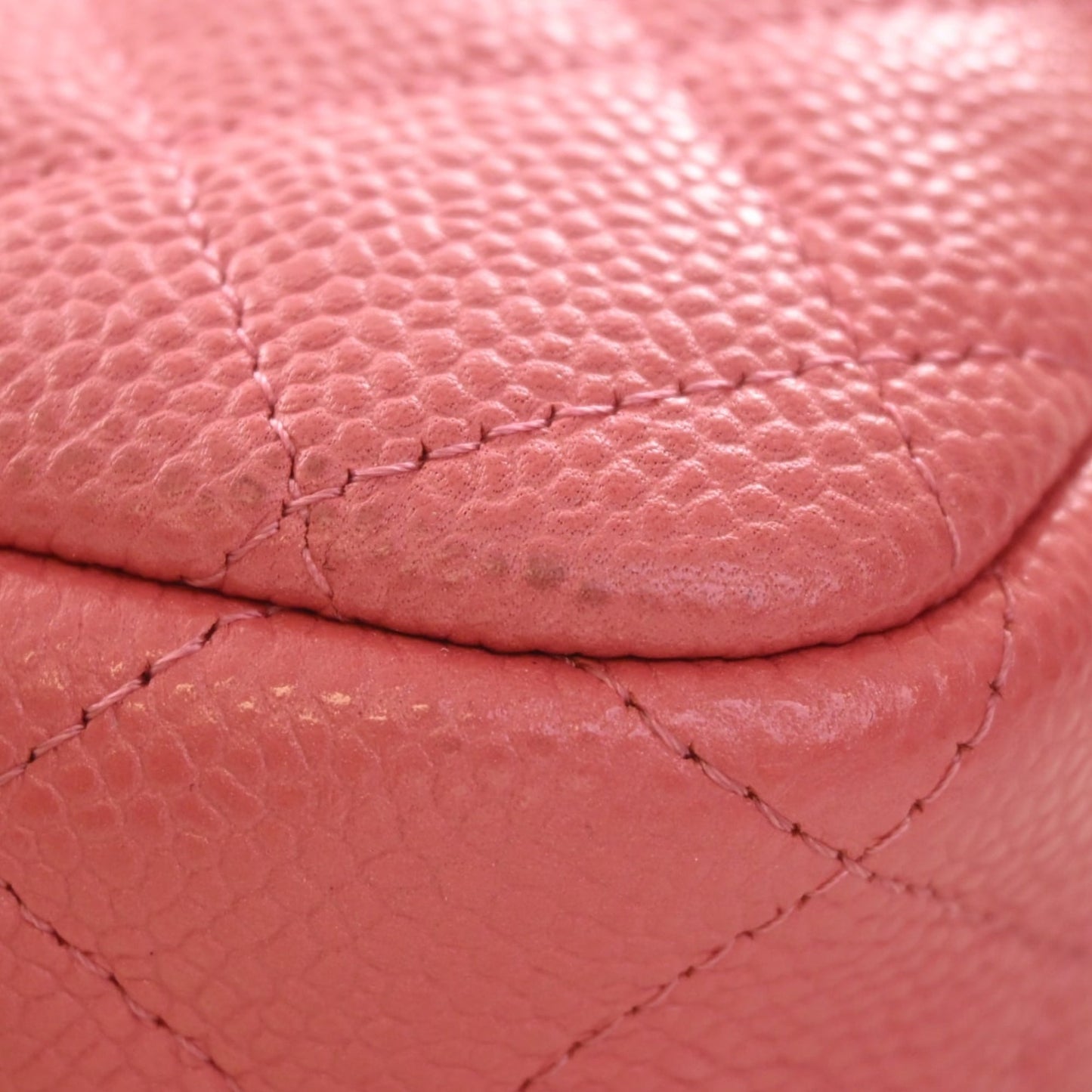 Chanel Small CC Quilted Caviar Camera Bag